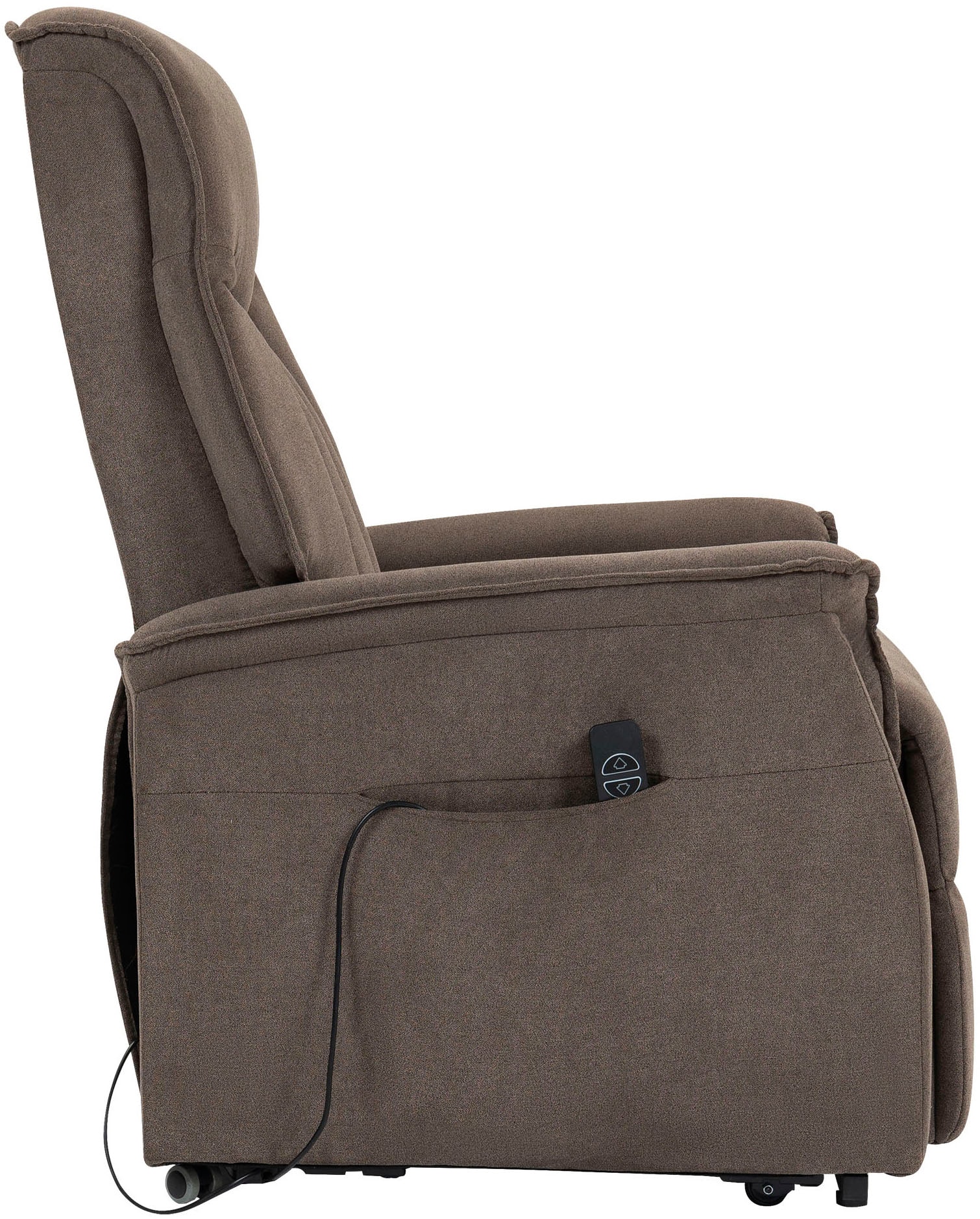 Duo Collection Fauteuil TV »Aurora XXL bis 150 kg belastbar, mit elektrischer Aufstehhilfe« fonction relaxation et ressorts ensachés avec suspension à lames en acier