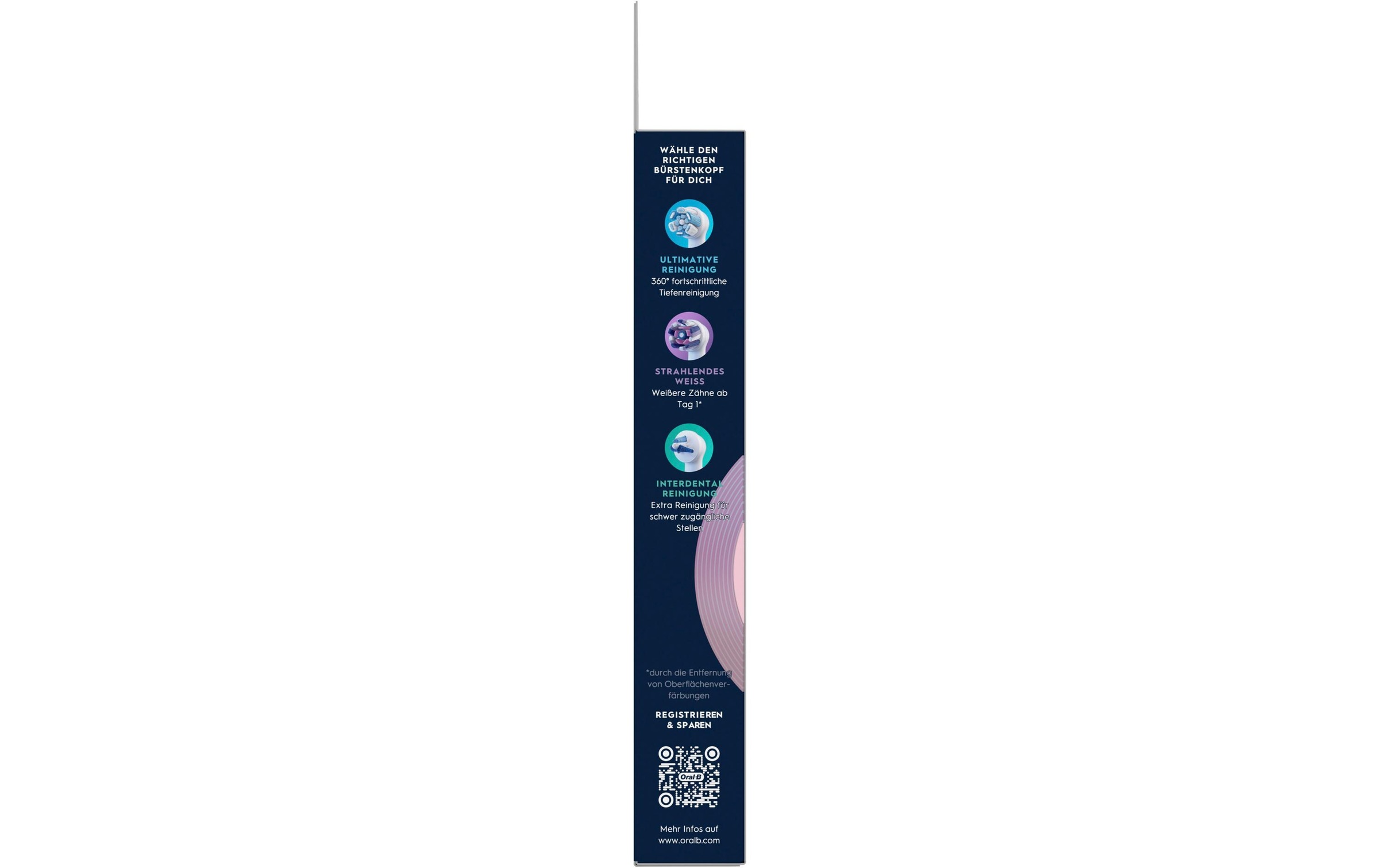 Oral-B Aufsteckbürste »iO Sanfte Reinigung 6 Stück«