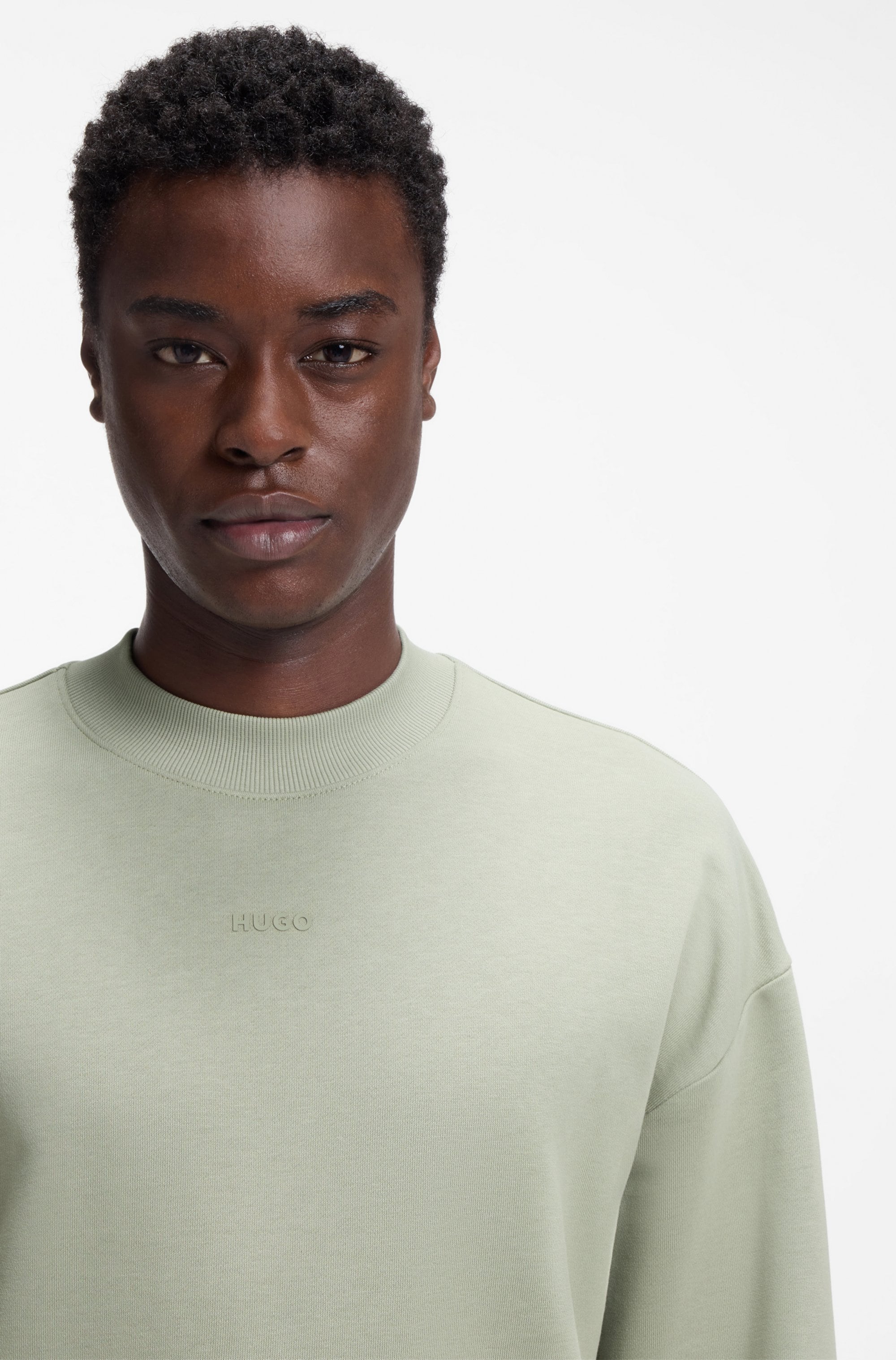 HUGO Sweatshirt »Dapocrew«, Rundhalsausschnitt, Relaxed Fit, Logo-Druck
