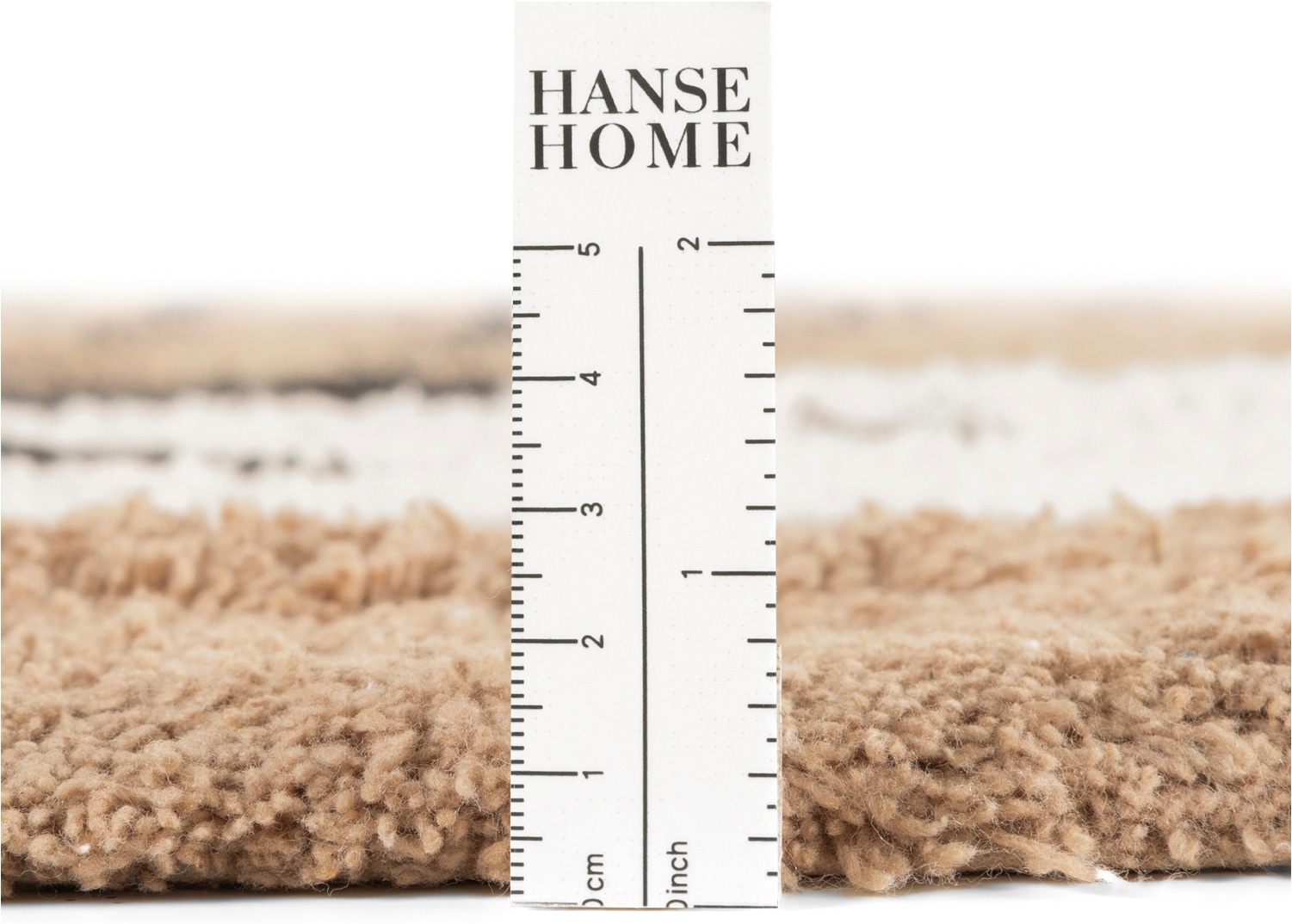HANSE Home Kinderteppich »Bea« Motivform 10 mm Höhe Waschbar, Handgemacht, Baumwolle, Rutschfest Spielteppich Kinderzimmer