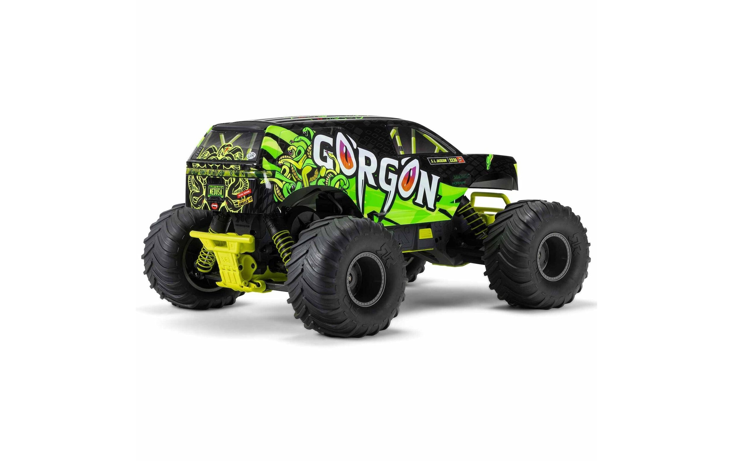RC-Boot »Arrma Truck Gorgon MEGA 550 RWD Gelb RTR«