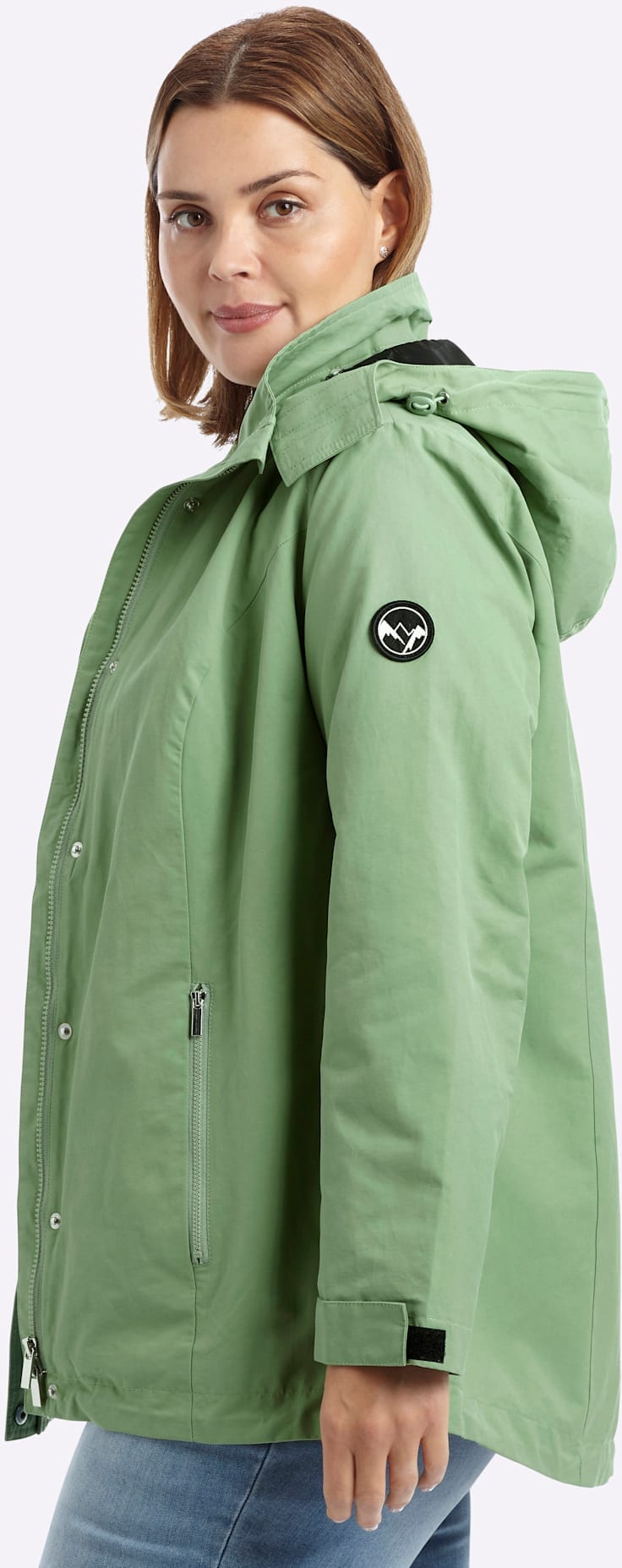 Sheego Veste de pluie mit Kapuze