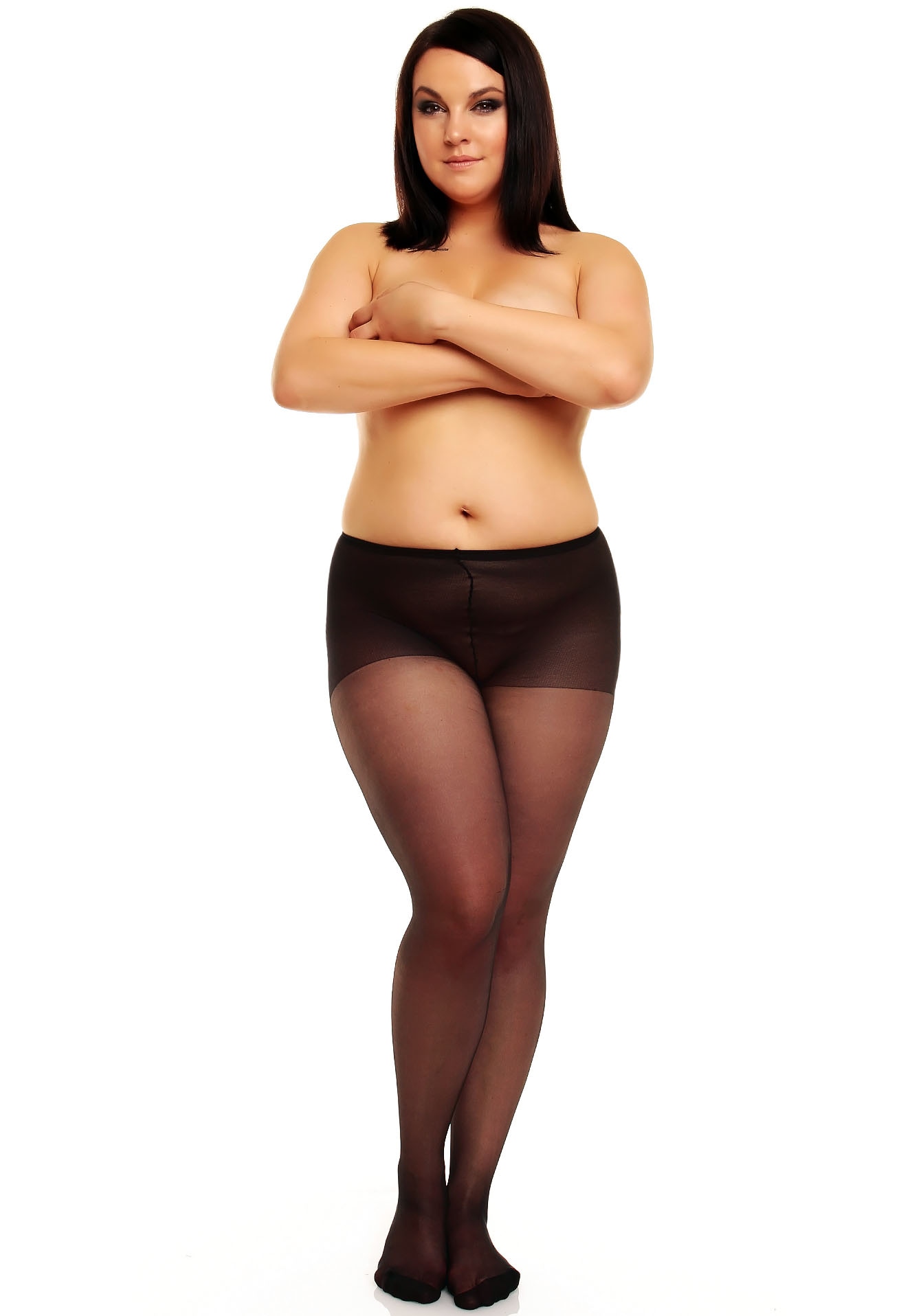 Image of GLAMORY Feinstrumpfhose "Amore" 20 Nahtstrumpfhose Plus Size