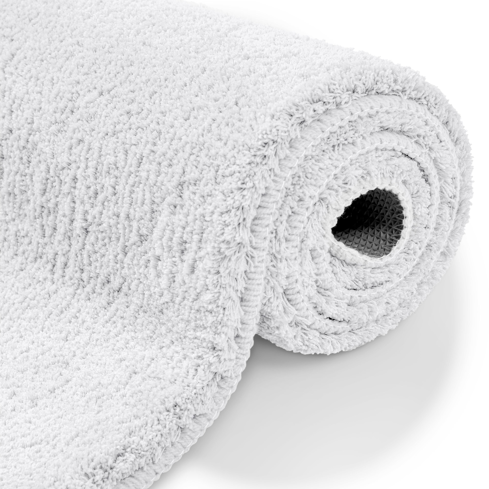 GOODproduct Badematte »Neele« Höhe 20 mm rutschhemmend beschichtet schnell trocknend Badteppich, getuftet, modern, Uni, antirutsch, flauschig, Hochflor