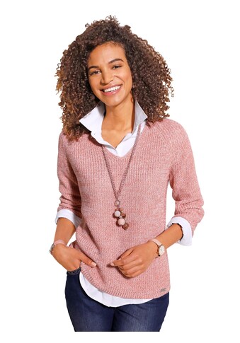 Casual Looks V-Ausschnitt-Pullover »Pullover« kaufen