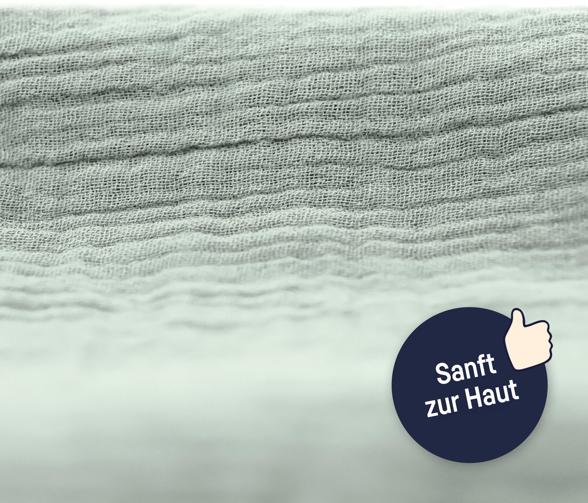 Julius Zöllner Nestchenschlange »Musselin, grün«, Made in Germany