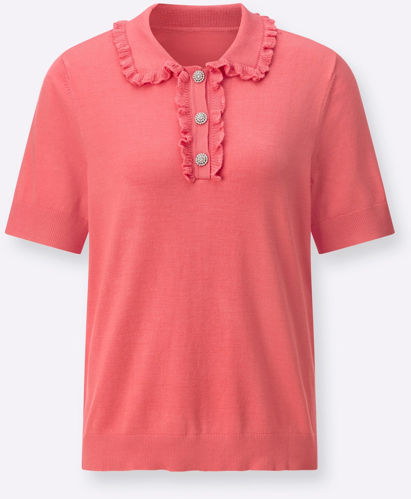 creation L Pull à manches courtes »Polopullover«