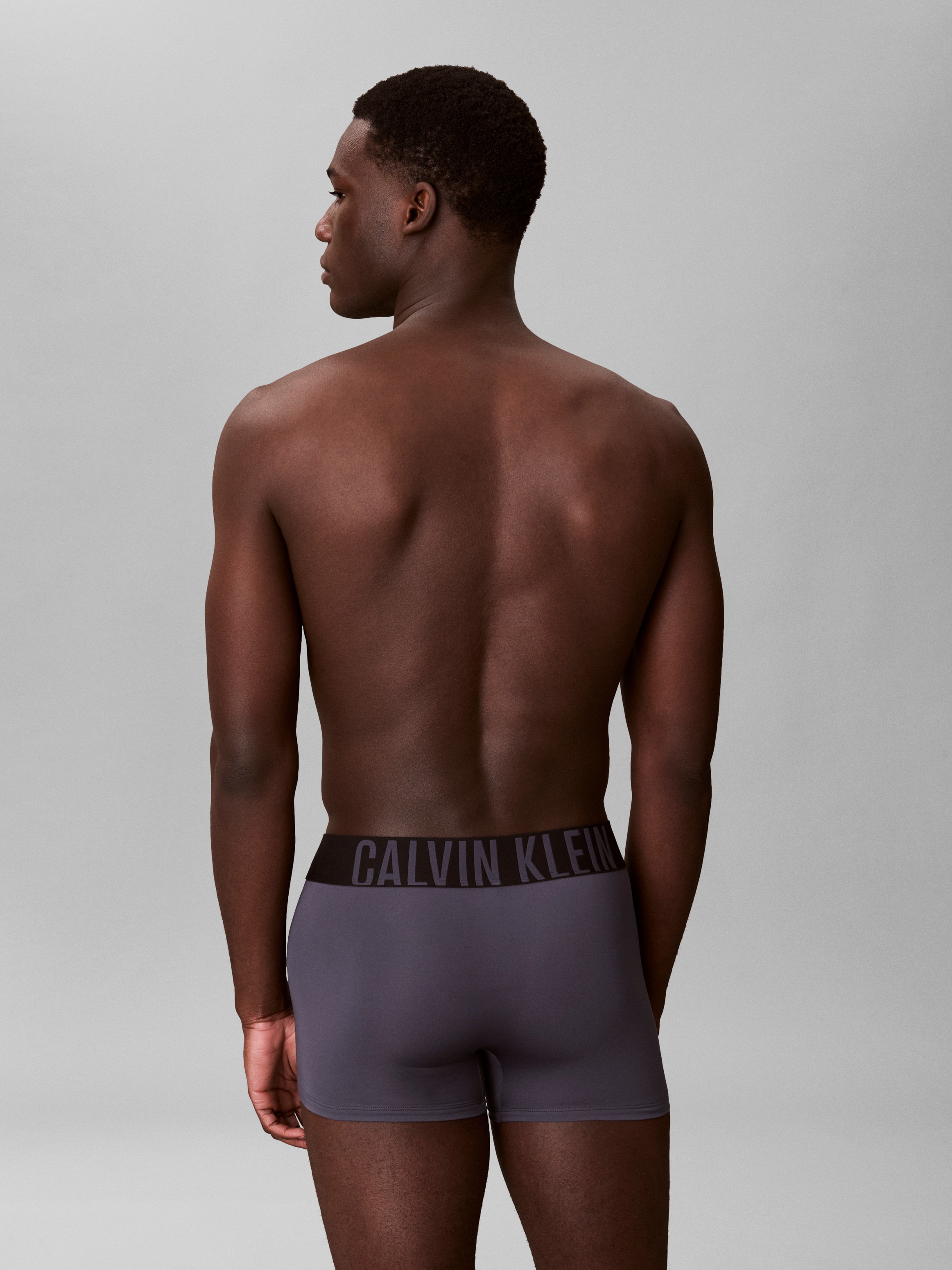 Calvin Klein Underwear Tronc »TRUNK 3PK« Packung, 3er, 3 cuis mit Logo-Stretchbund