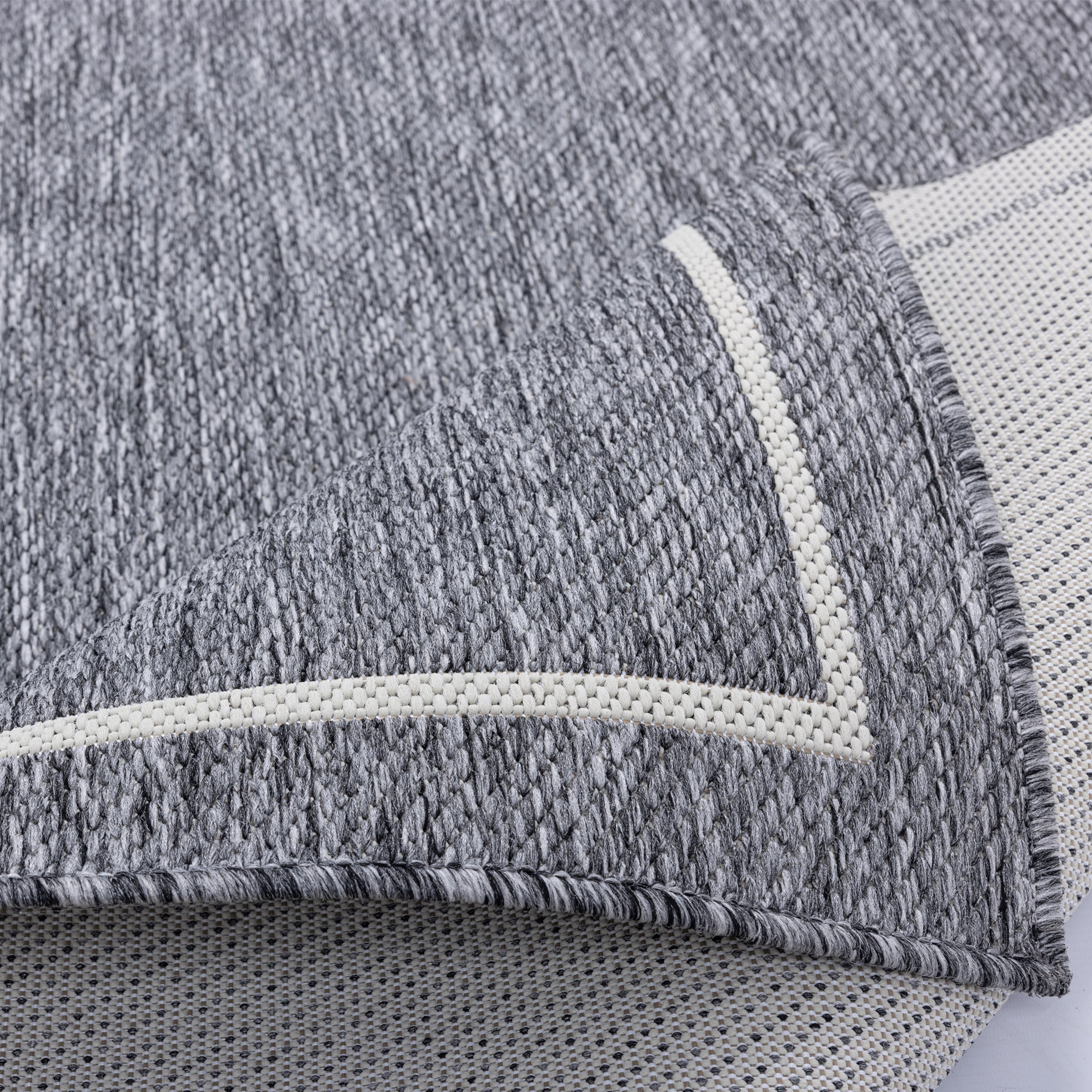 Sansibar Tapis »Nordsee Beach SA-035« Rectangulaire 5 mm Höhe modernes Design, meliert, Motiv: Säbel, In- und Outdoor geeignet