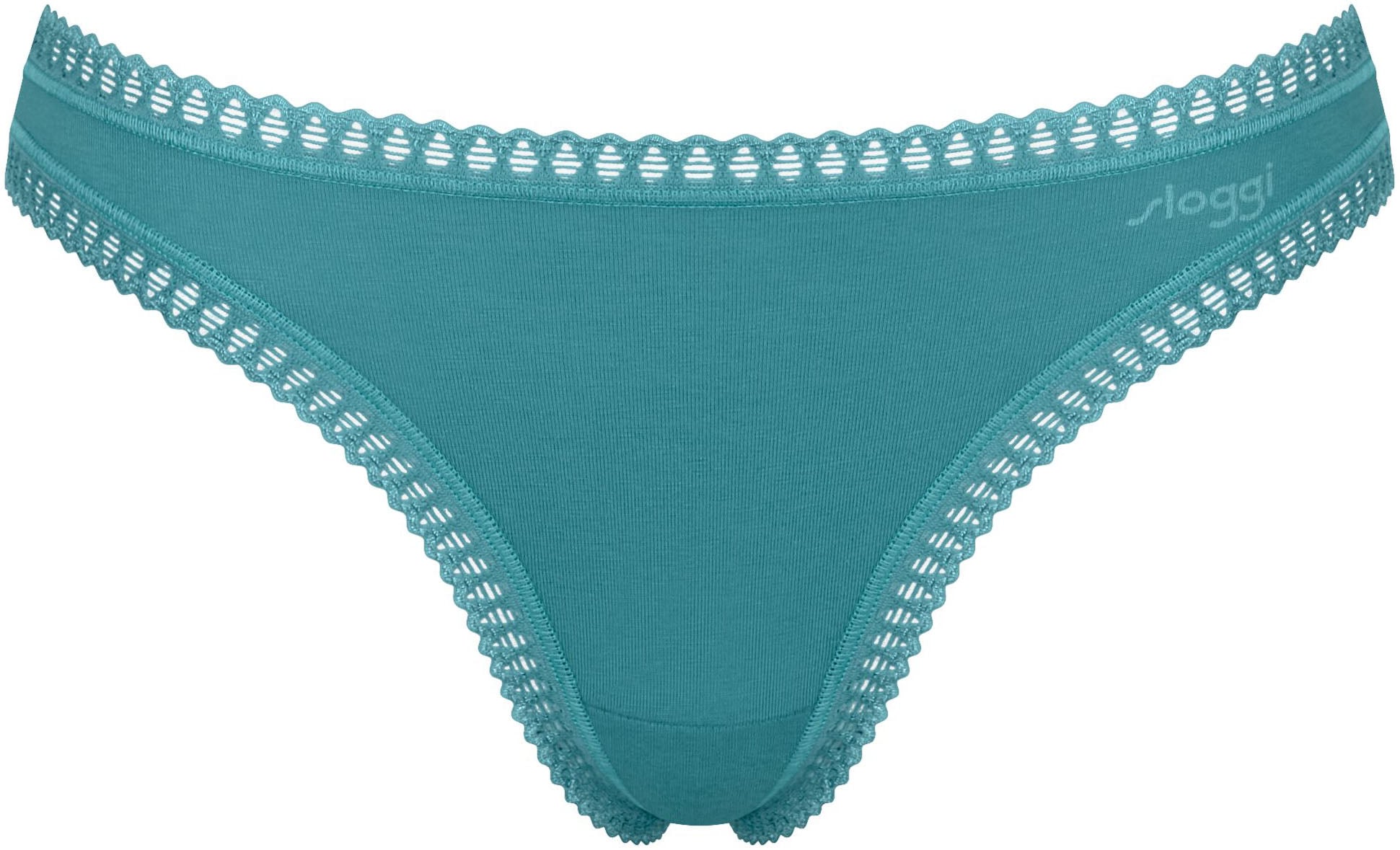 sloggi Slip »GO Crush String C3P«, (3er Pack), mit Spitzendetails