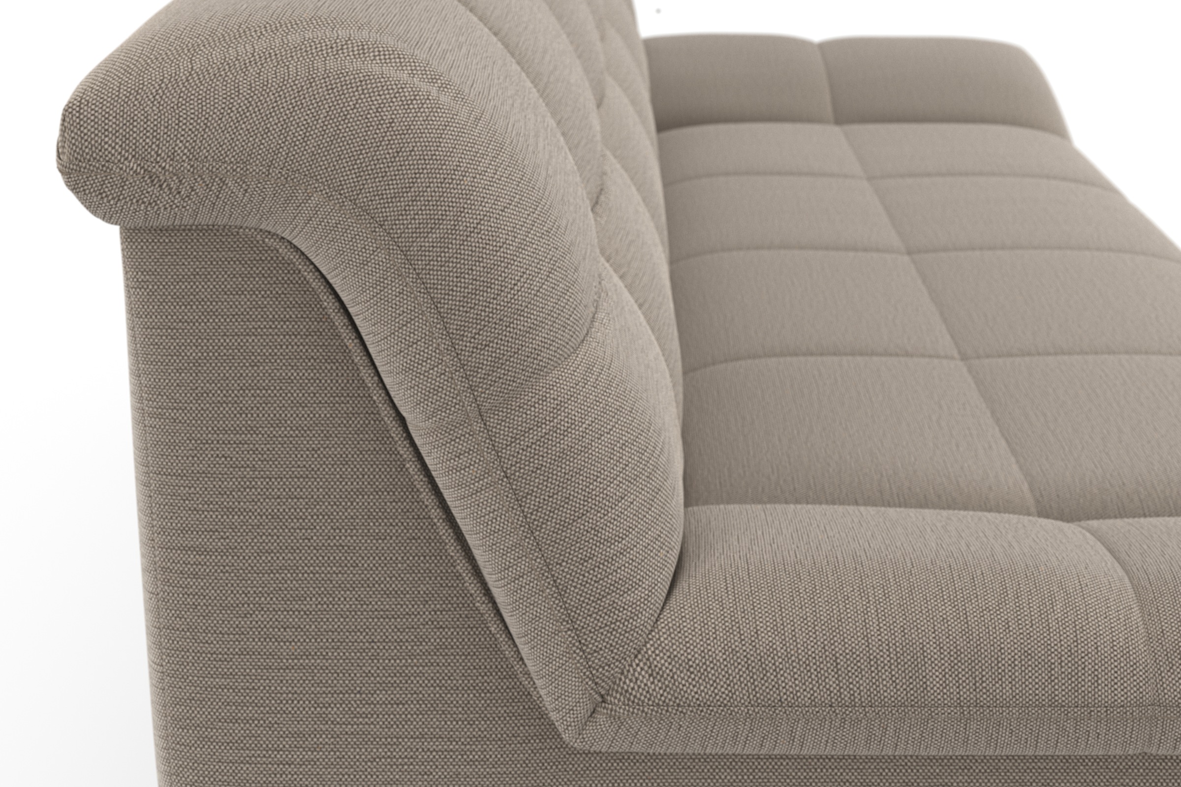 DOMO collection 2-places »SPLASH Breite 211 cm, moderne Sitz- und Rückensteppung, komfortabel« accoudoirs plats pour se détendre