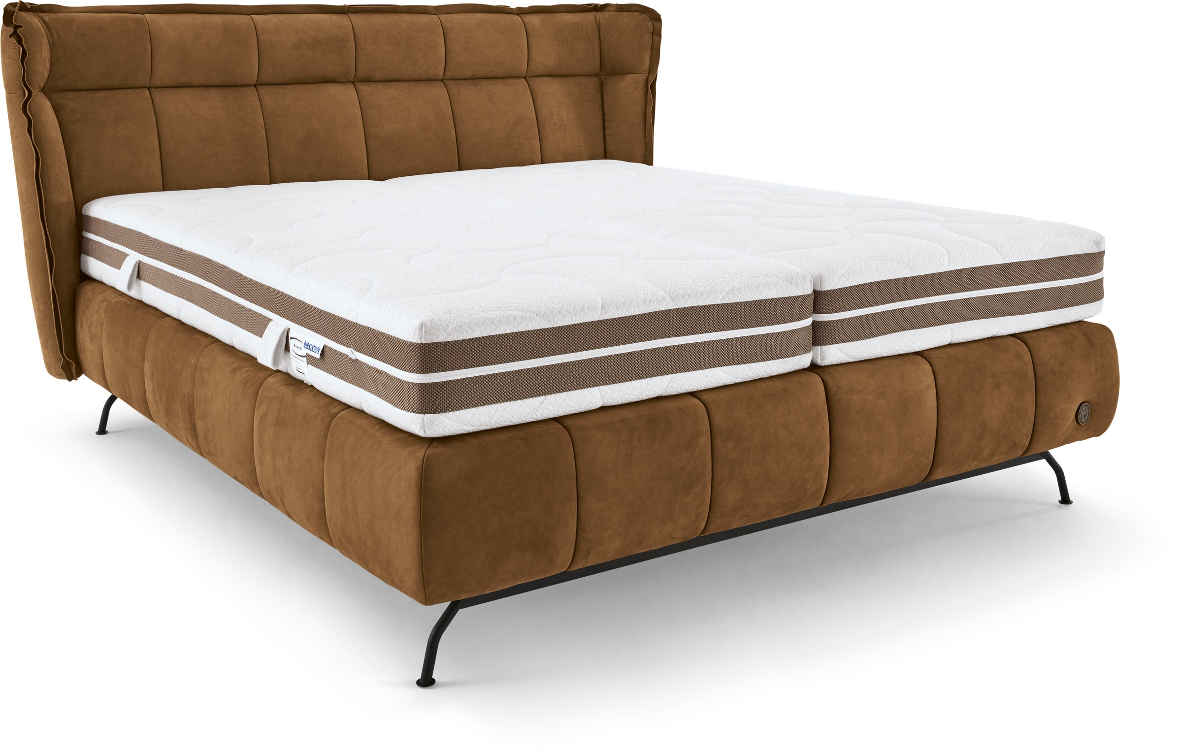 Image of Birkenstock Kaltschaummatratze »Islay 200«, 23 cm cm hoch, (1 St.), anschmiegsamer, elastischer Kaltschaum-Basiskern mit hohem Anteil an natürlichem Rizinusöl, BIRKENSTOCK Auflage aus Naturlatex und Korkgranulat für ausgewogenen Liegekomfort bei Ackermann