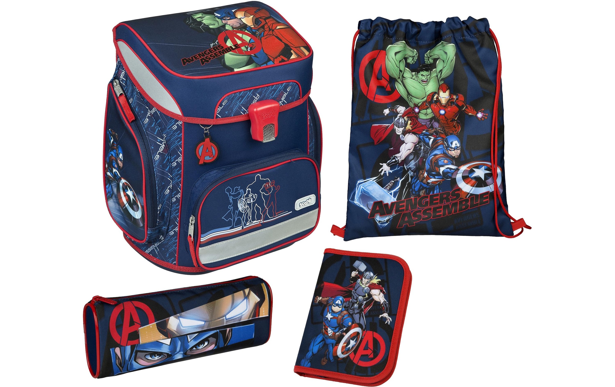 Image of Scooli Schulrucksack »5-teilig Avang« bei Ackermann Versand Schweiz