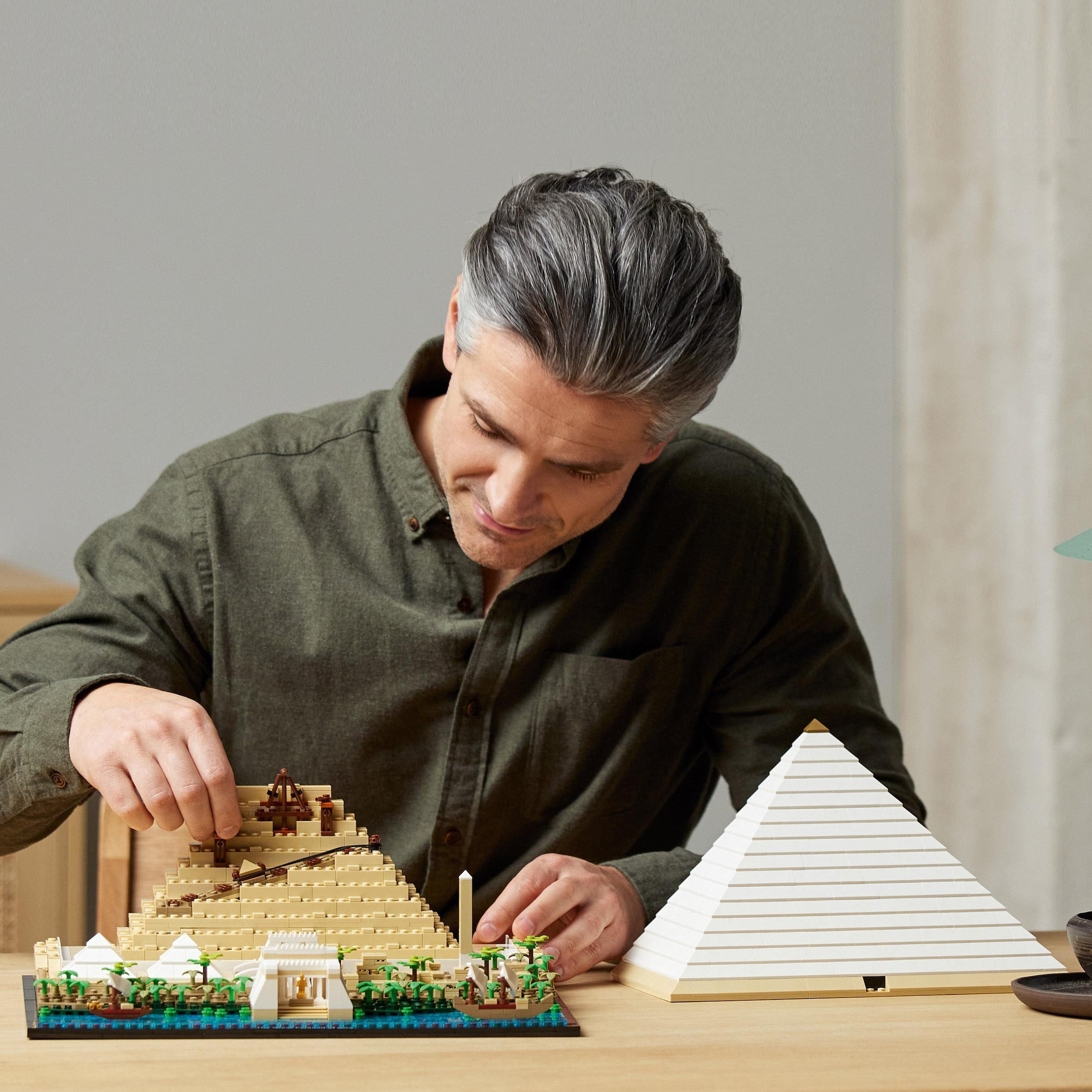 LEGO® Pions de construction »Cheops-Pyramide (21058), LEGO® Architecture« Made in Europe