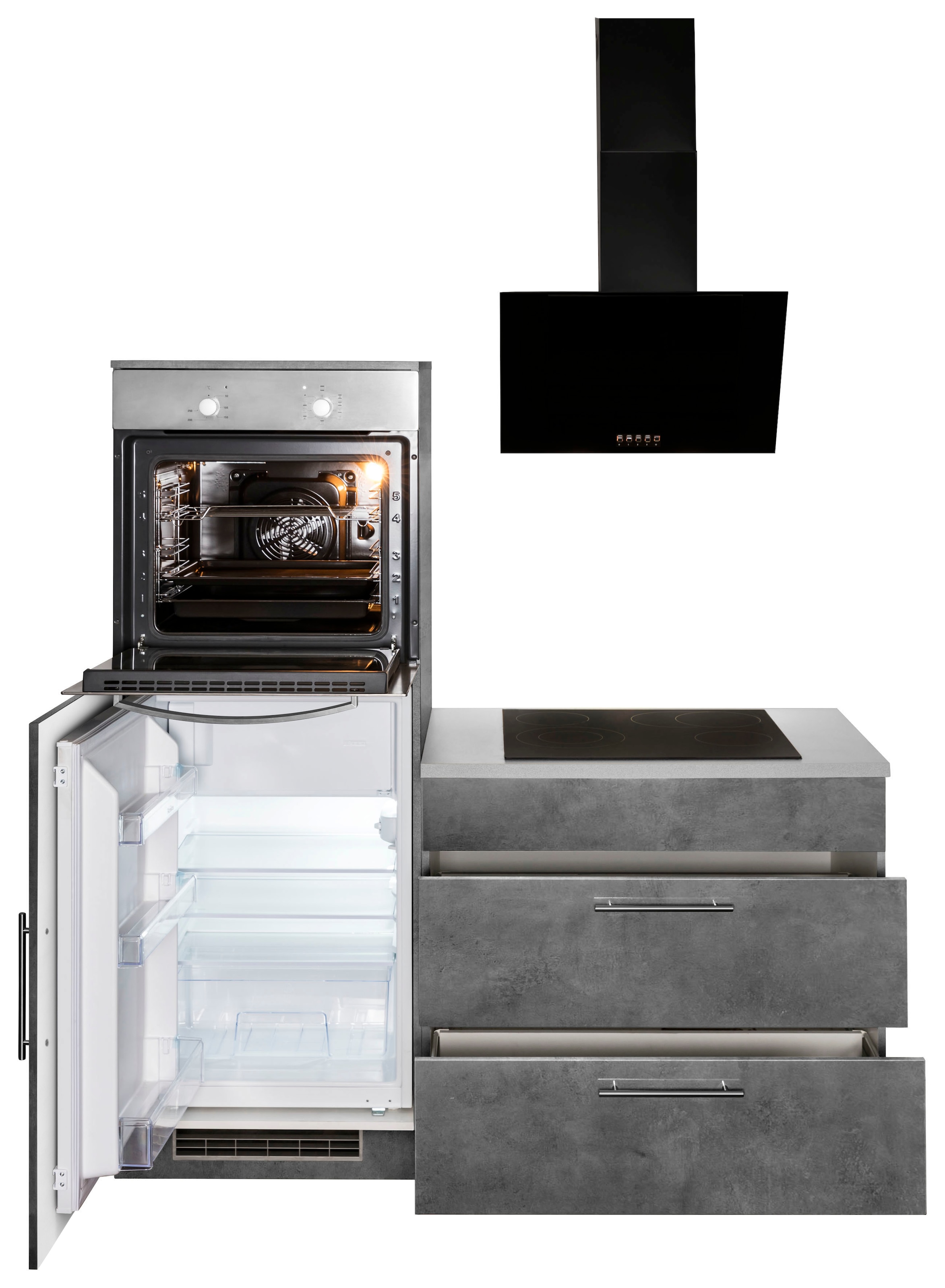 ♕ wiho Küchen Winkelküche »Cali«, ohne E-Geräte, Stellbreite 210 x 220 cm  versandkostenfrei auf | L-Küchen