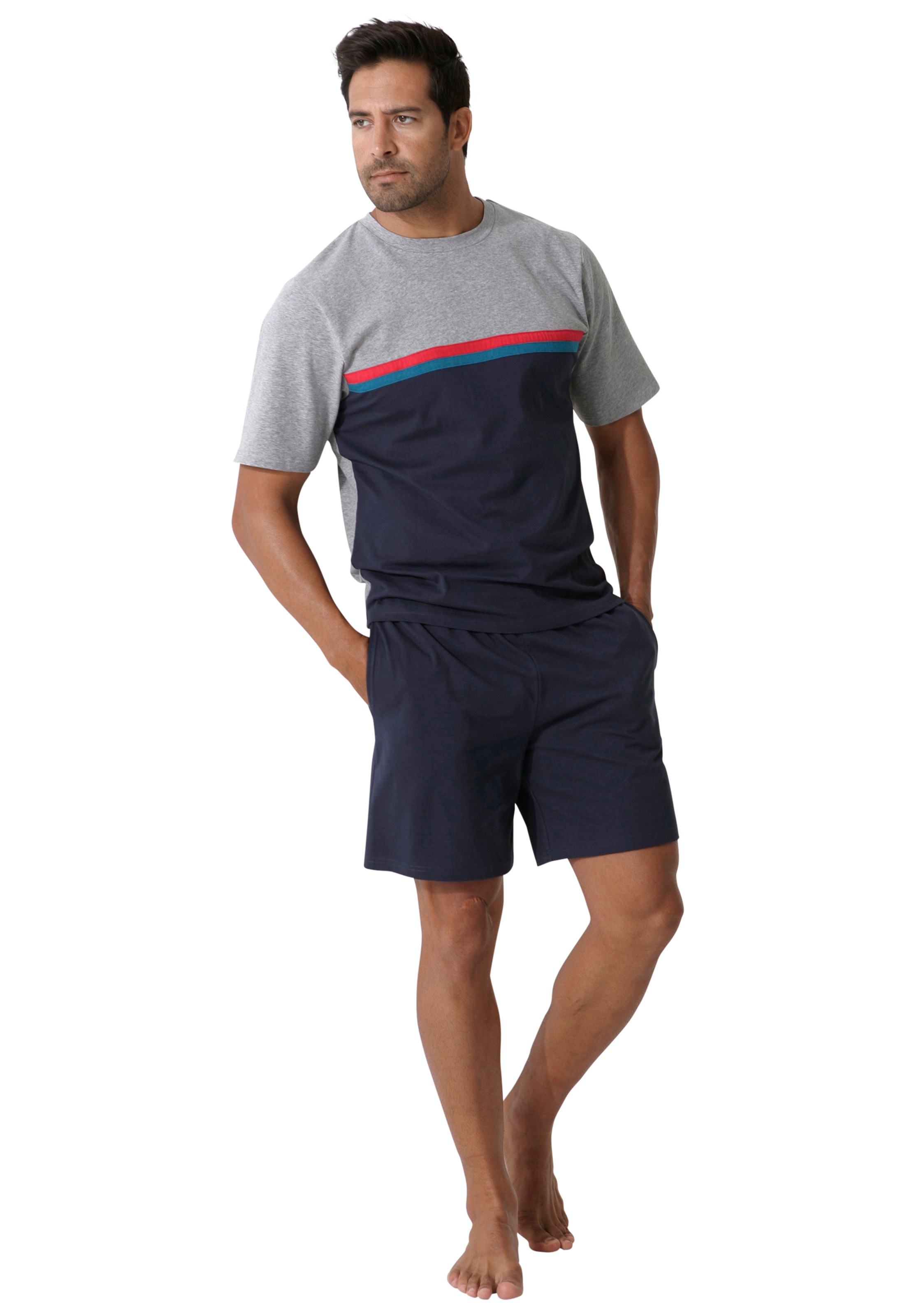 Image of le jogger® Shorty, mit Colorblock bei Ackermann Versand Schweiz