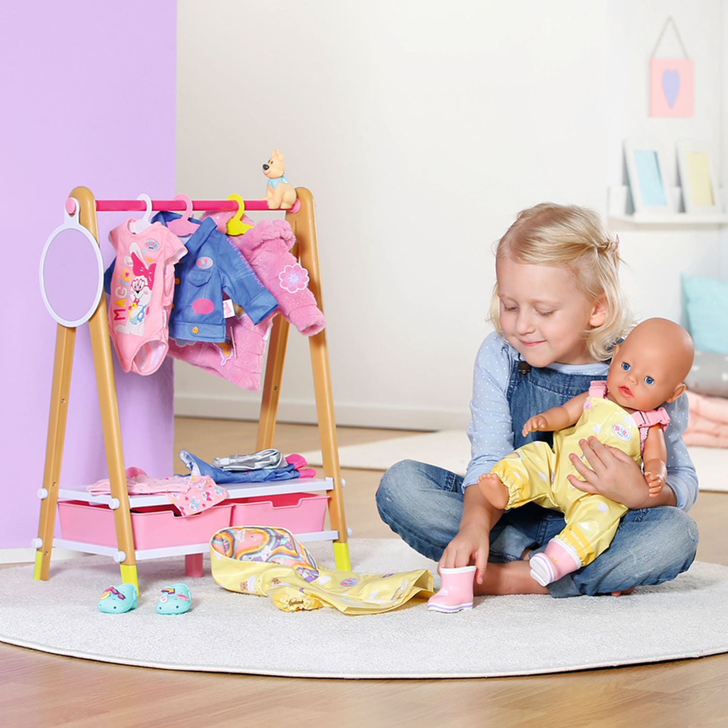 Baby Born Vêtements de poupées »Regen-Outfit, 43cm«