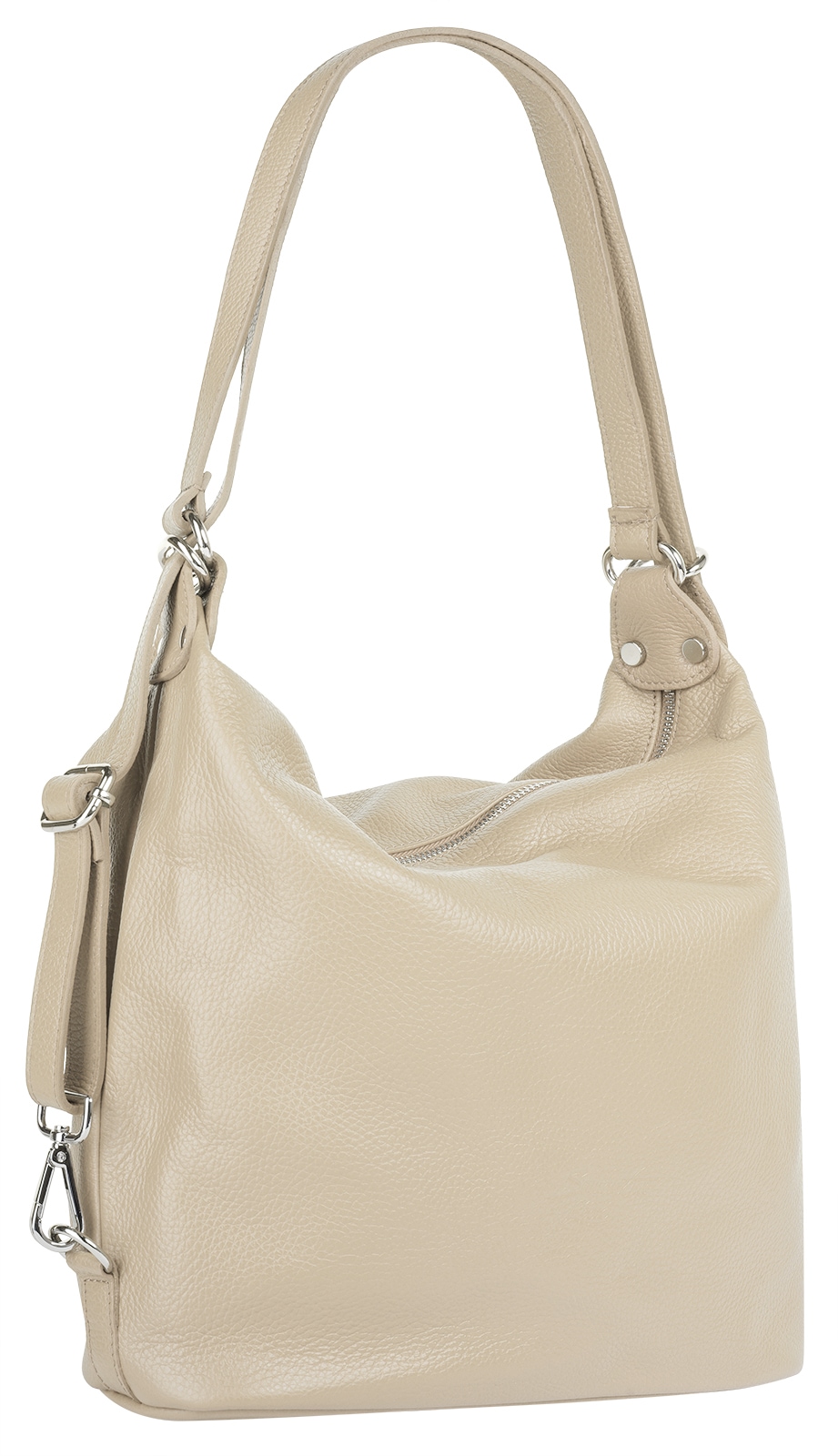 Samantha Look Shopper, echt Leder, Made in Italy