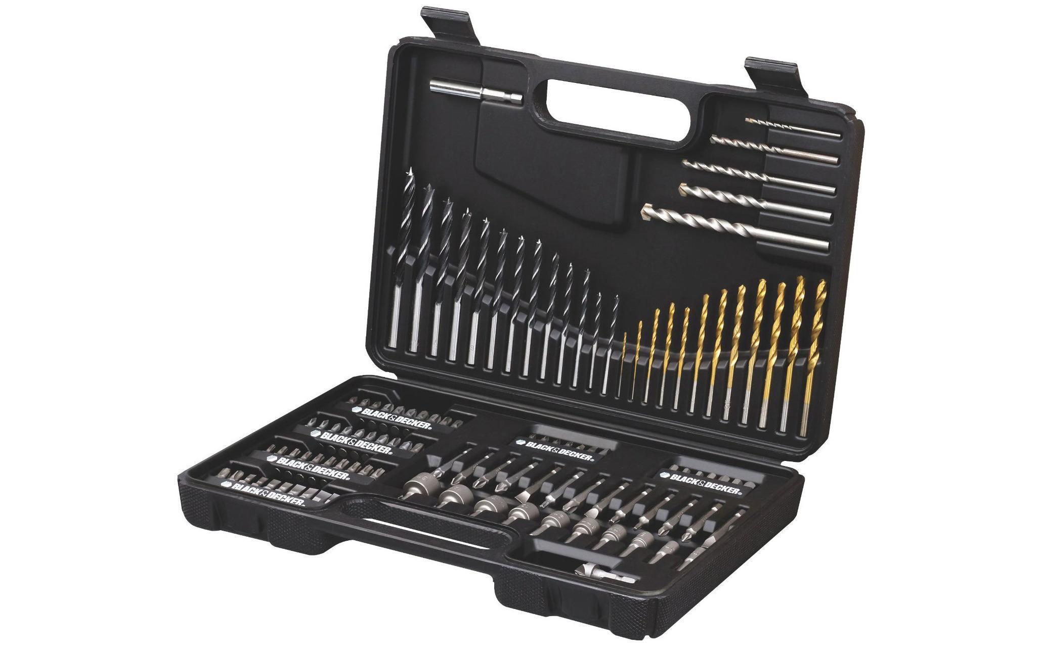Image of Black + Decker Bohrer- und Bit-Set "A7200" 109 Stk. tlg.
