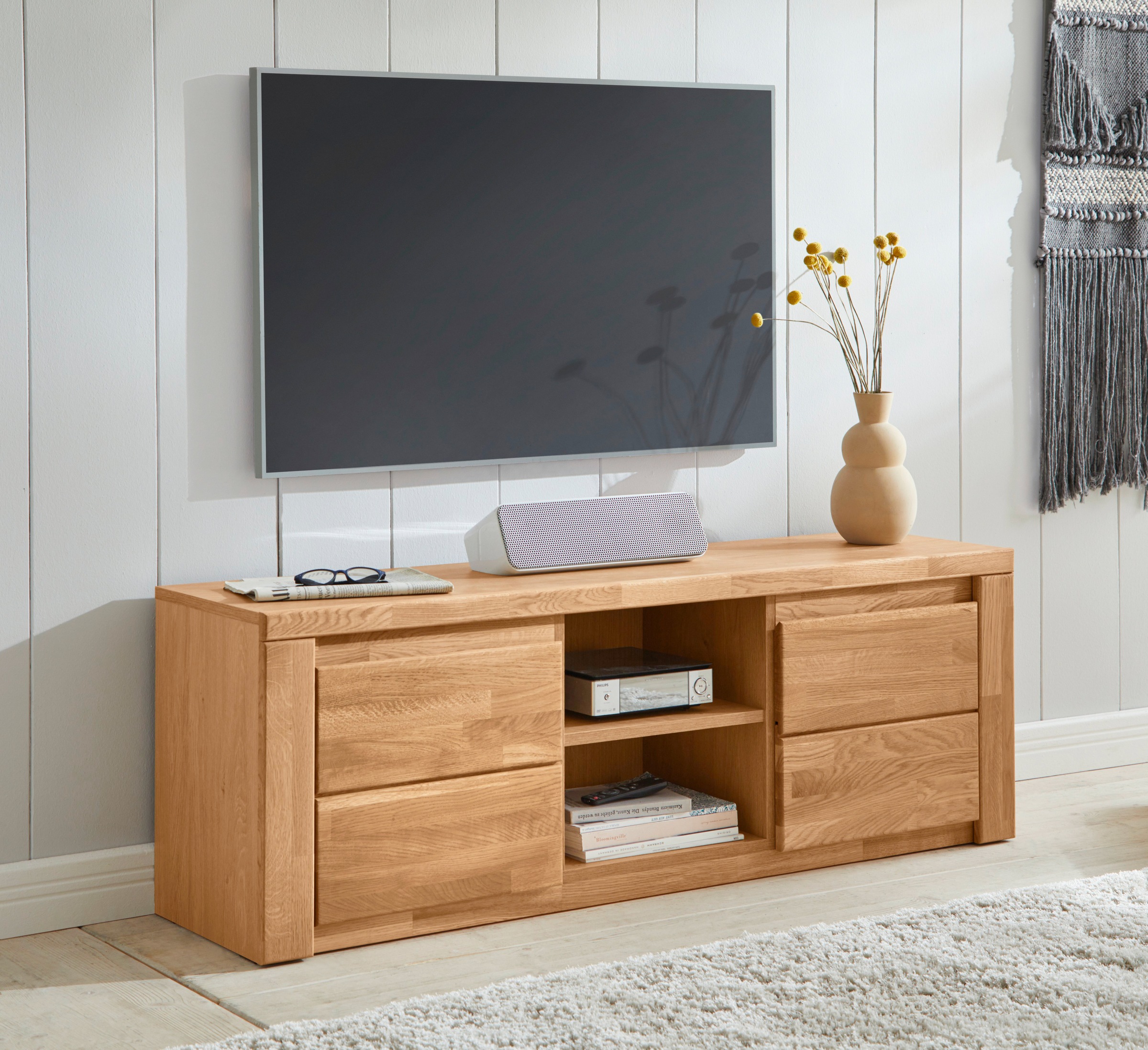 Image of Premium collection by Home affaire Lowboard »Burani«, grifflose Optik bei Ackermann Versand Schweiz