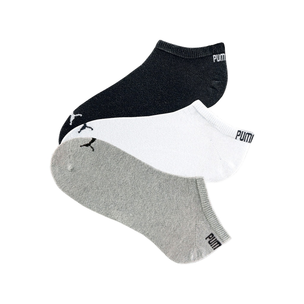 PUMA Sneakersocken, (6 Paar), in klassischer Form