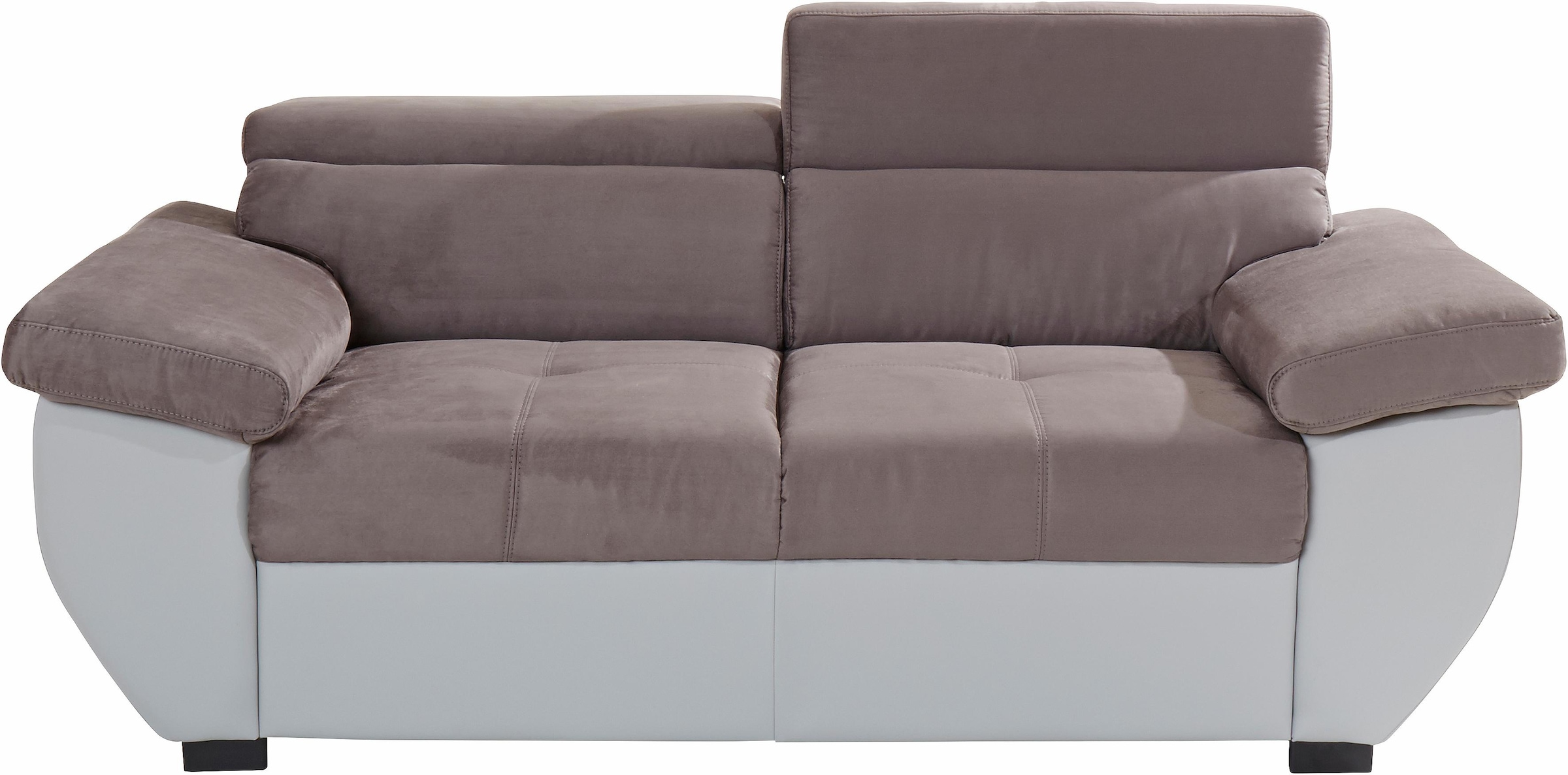 COTTA 2-Sitzer »Speedway«, Big-Sofa mit Kopfteilverstellung