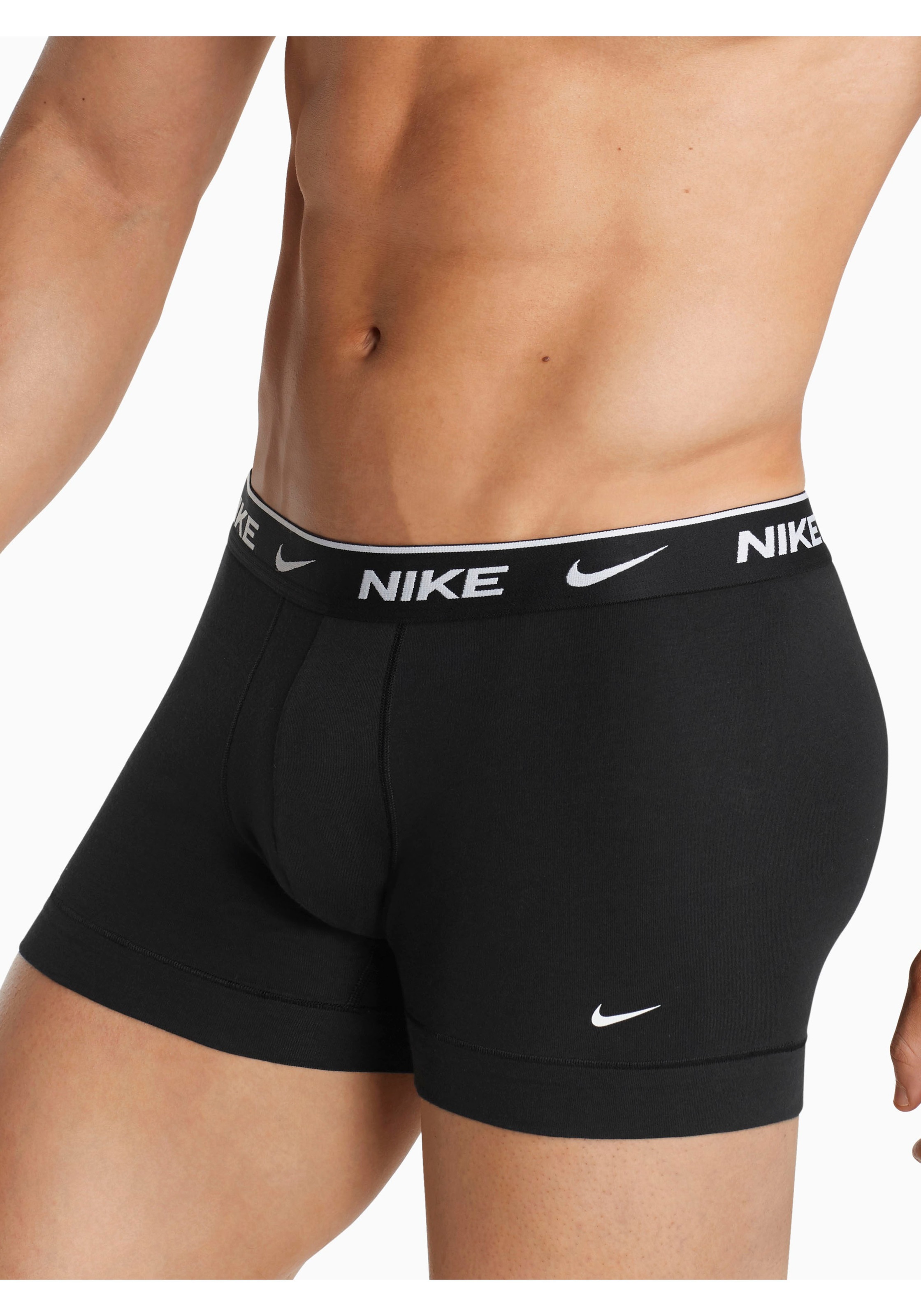 NIKE Underwear Tronc »TRUNK 3PK« Packung, 3er, 3 cuis mit Logo-Elastikbund