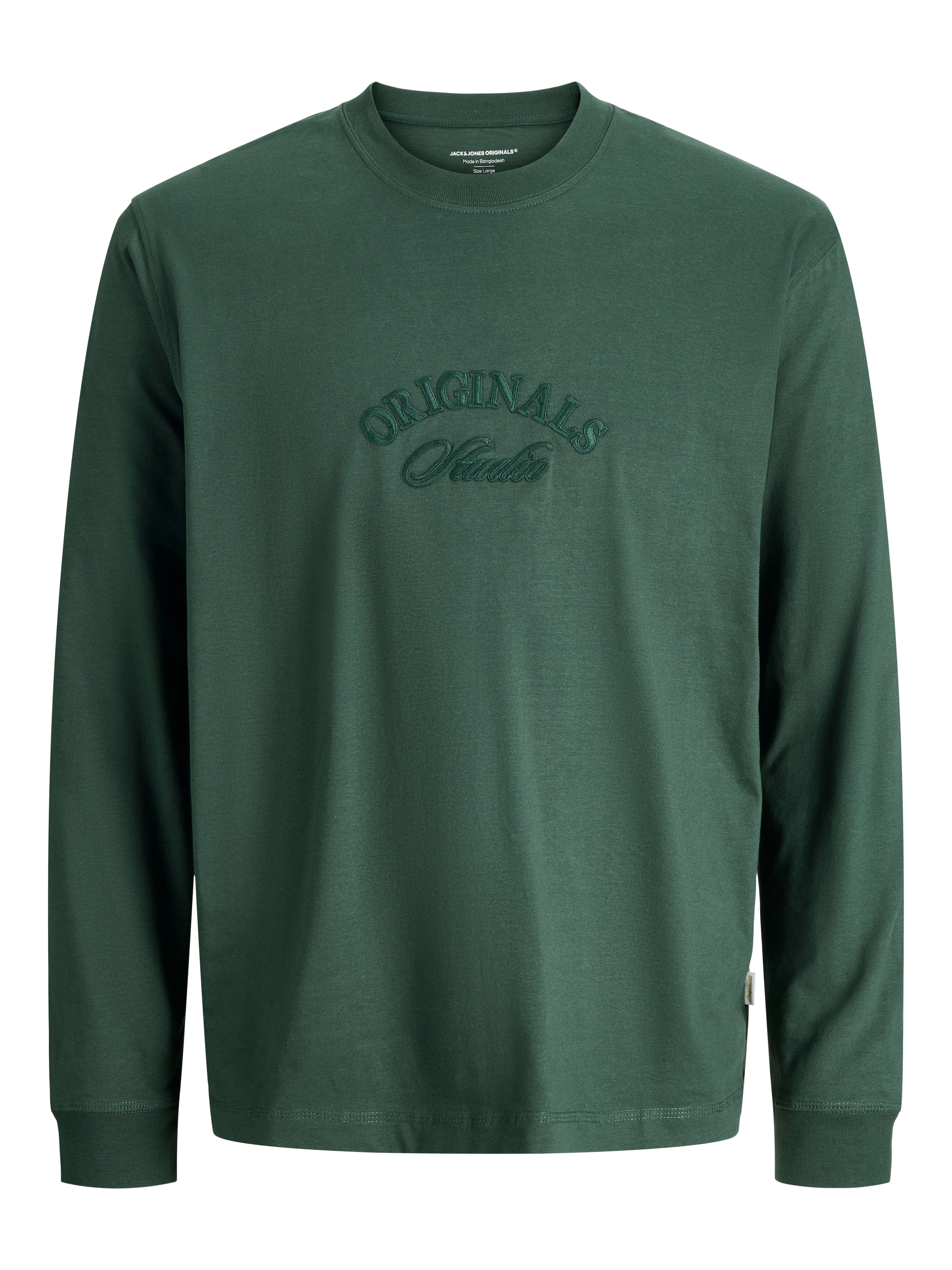 Jack & Jones Junior Langarmshirt »JORBLEECKER BRANDING TEE LS 2PK MP JNR« Packung, 2 Stk. tlg.