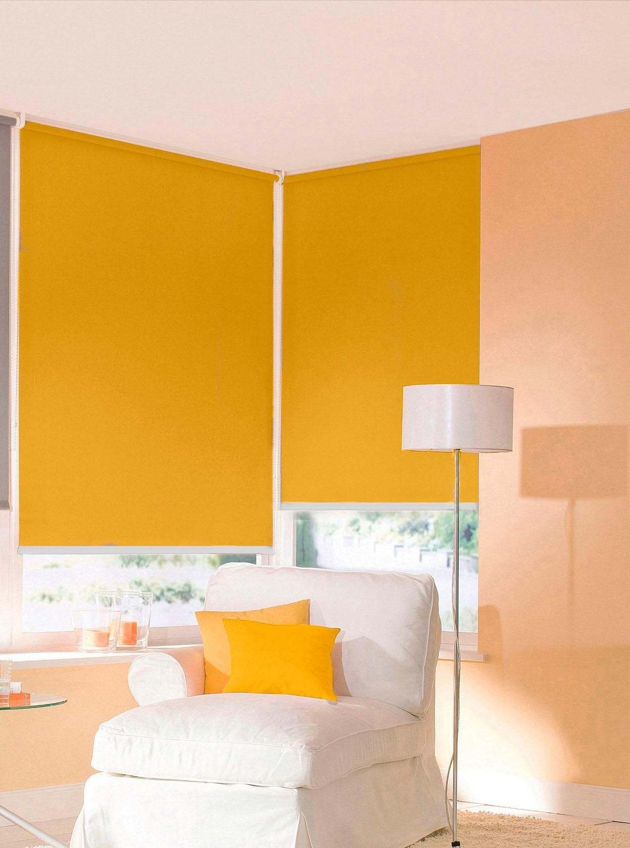 sunlines Store à tirage latéral »One size Style uni Verdunkelung« verdunkelnd freihängend Made in Germany