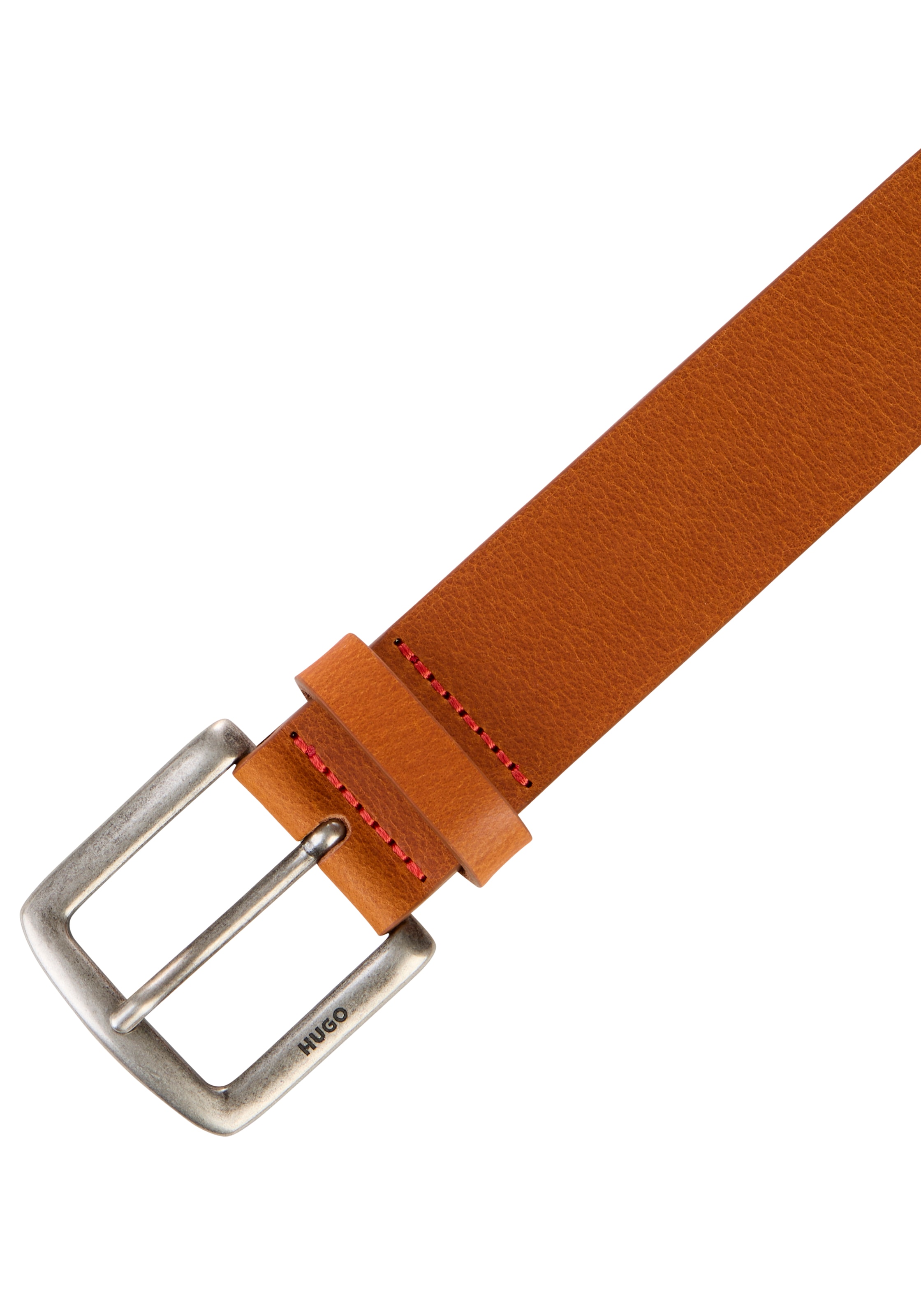 HUGO Ledergürtel »Gordy Sz35« mit Logoprägung an der Schliesse