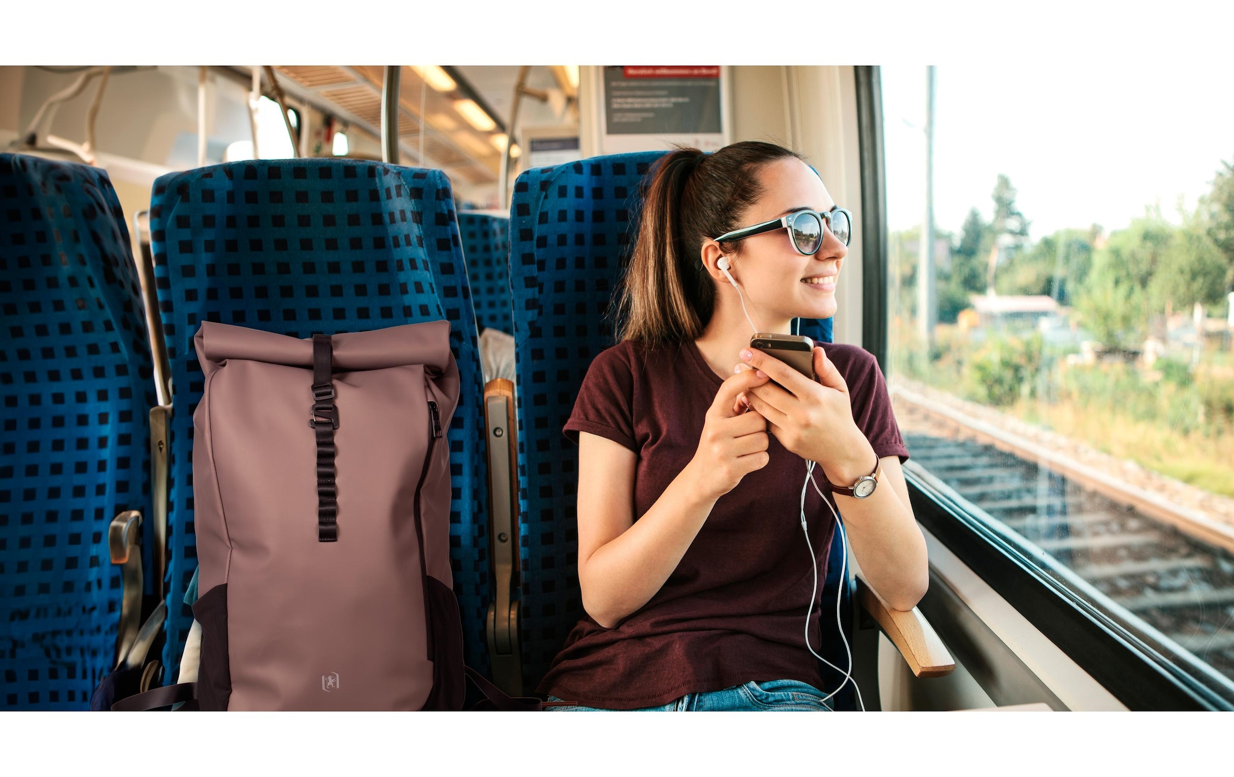 OXFORD Sac à dos pour ordinateur portable »Identity Roll Top 24 l«