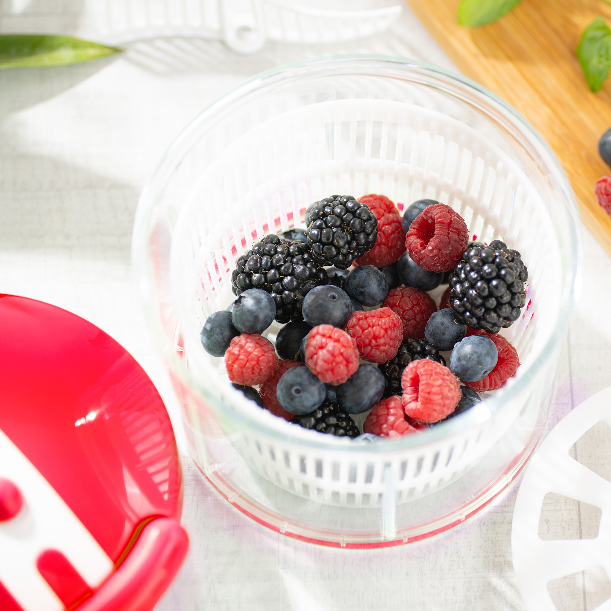 Genius Hachoir »Nicer Dicer Twist« + Zitruspresse, 2 einstellbare Geschwindigkeitsstufen