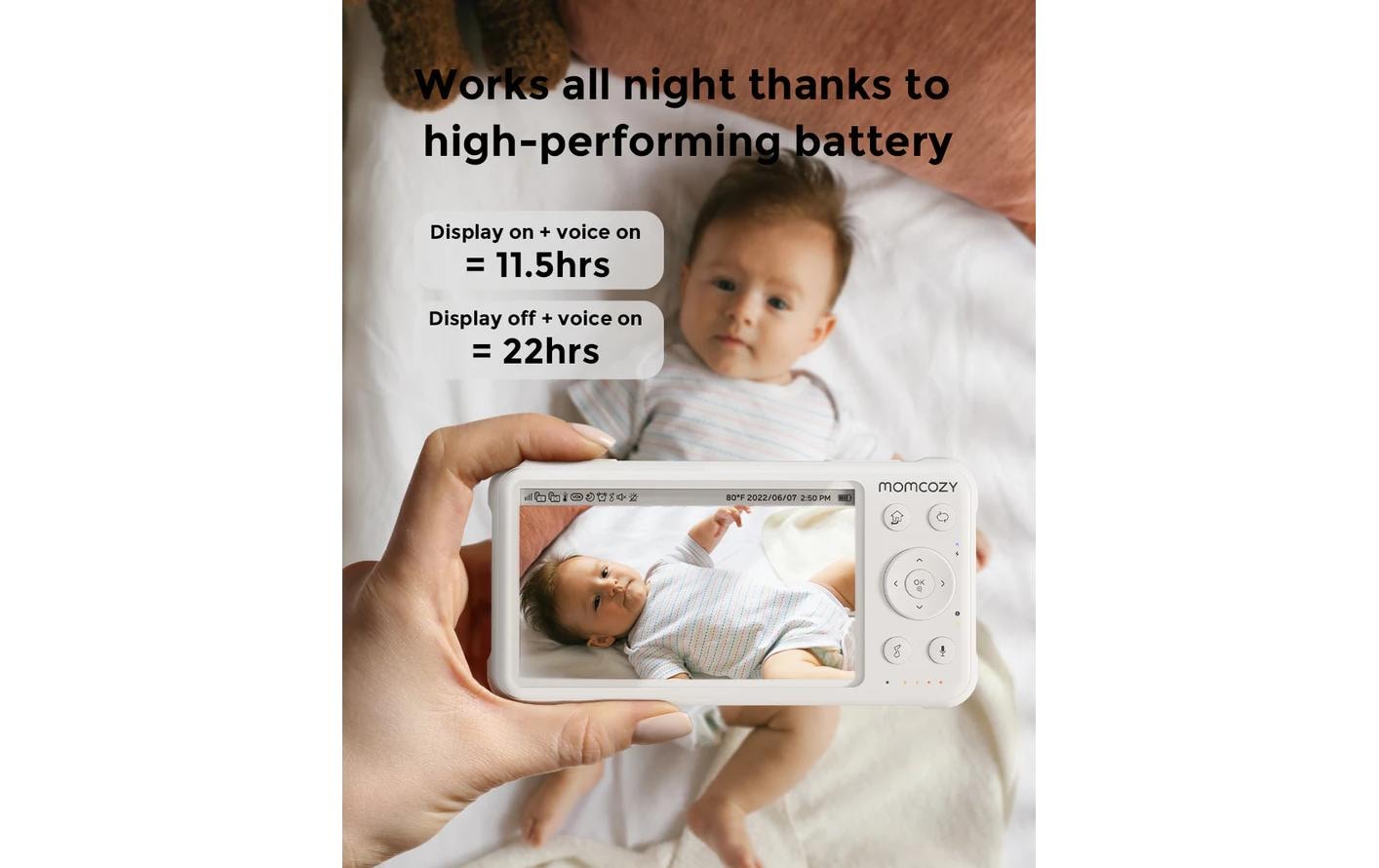 Momcozy Babyphone »Video-Babyphone BM01«