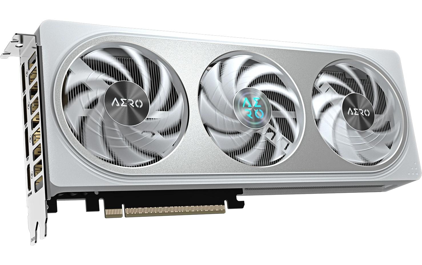 Gigabyte Grafikkarte »GeForce RTX 5060 Ti AERO OC 8G Grafikkarte – 8 GB GDDR7, 128 Bit, PCI-«