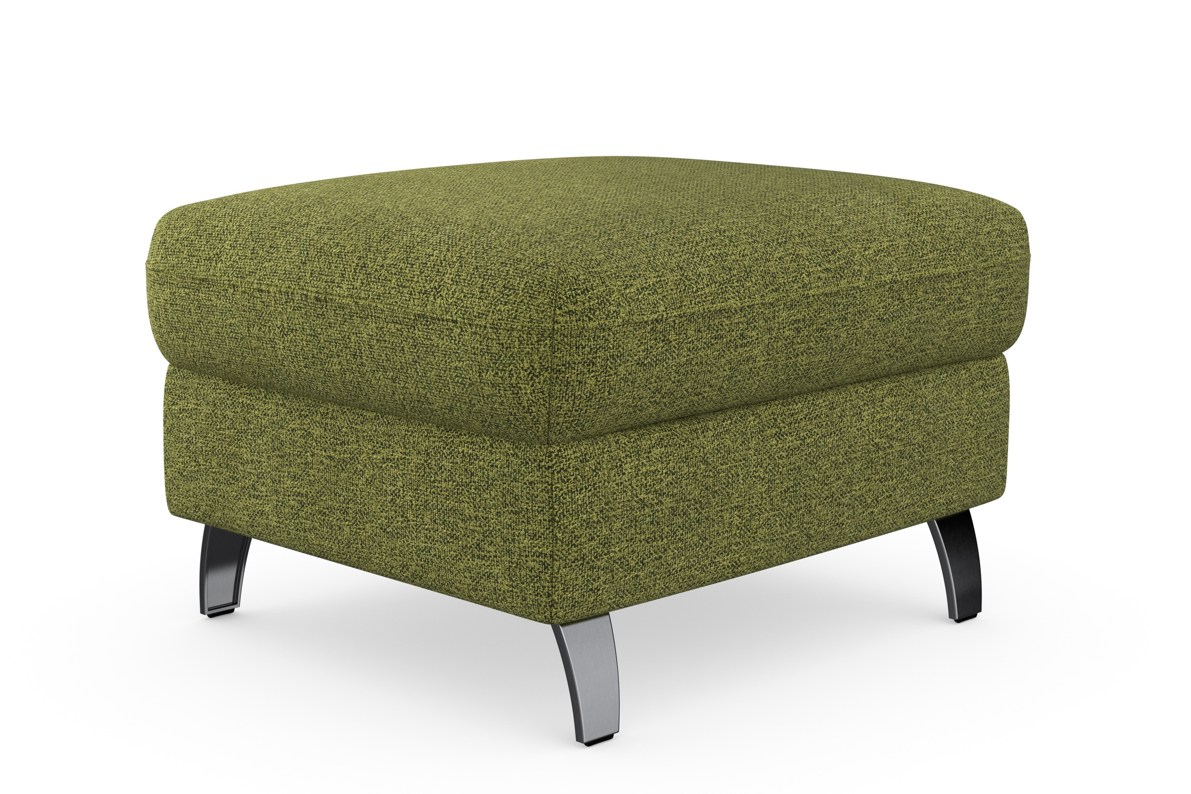 sit&more Stauraumhocker »Grenoble«, mit Stauraum und satinierten Füssen