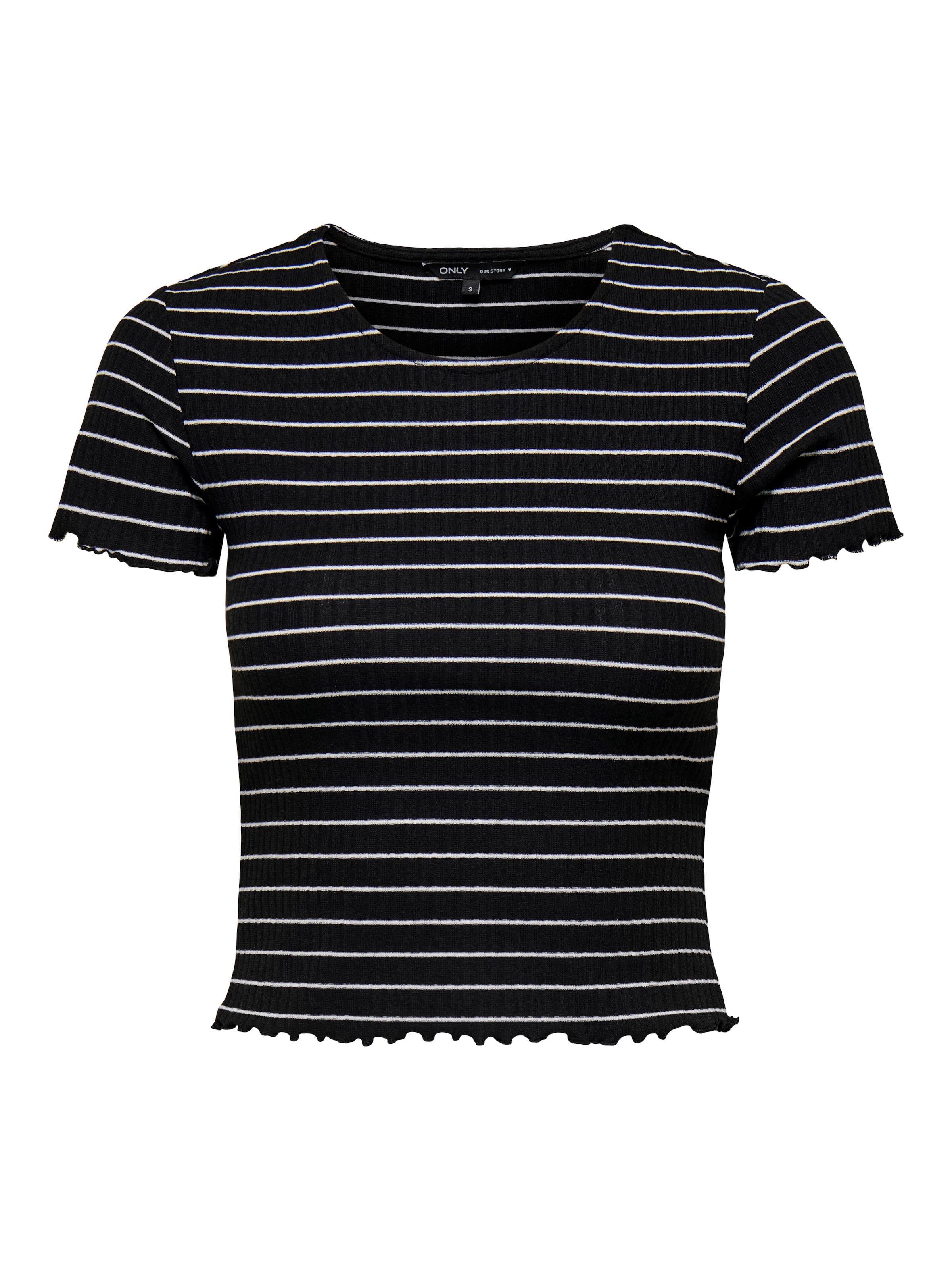 ONLY Rundhalsshirt »ONLEMMA STRIPE S/S TOP«