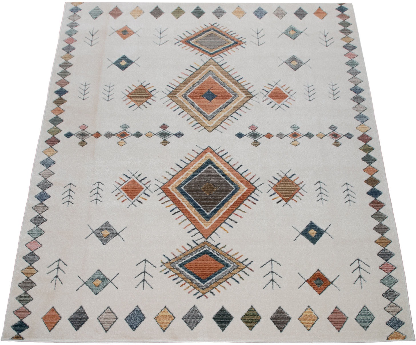 Image of Paco Home Teppich »Harnuba 760«, rechteckig, 9 mm Höhe, Kurzflor, Ethno Design, Wohnzimmer bei Ackermann Versand Schweiz