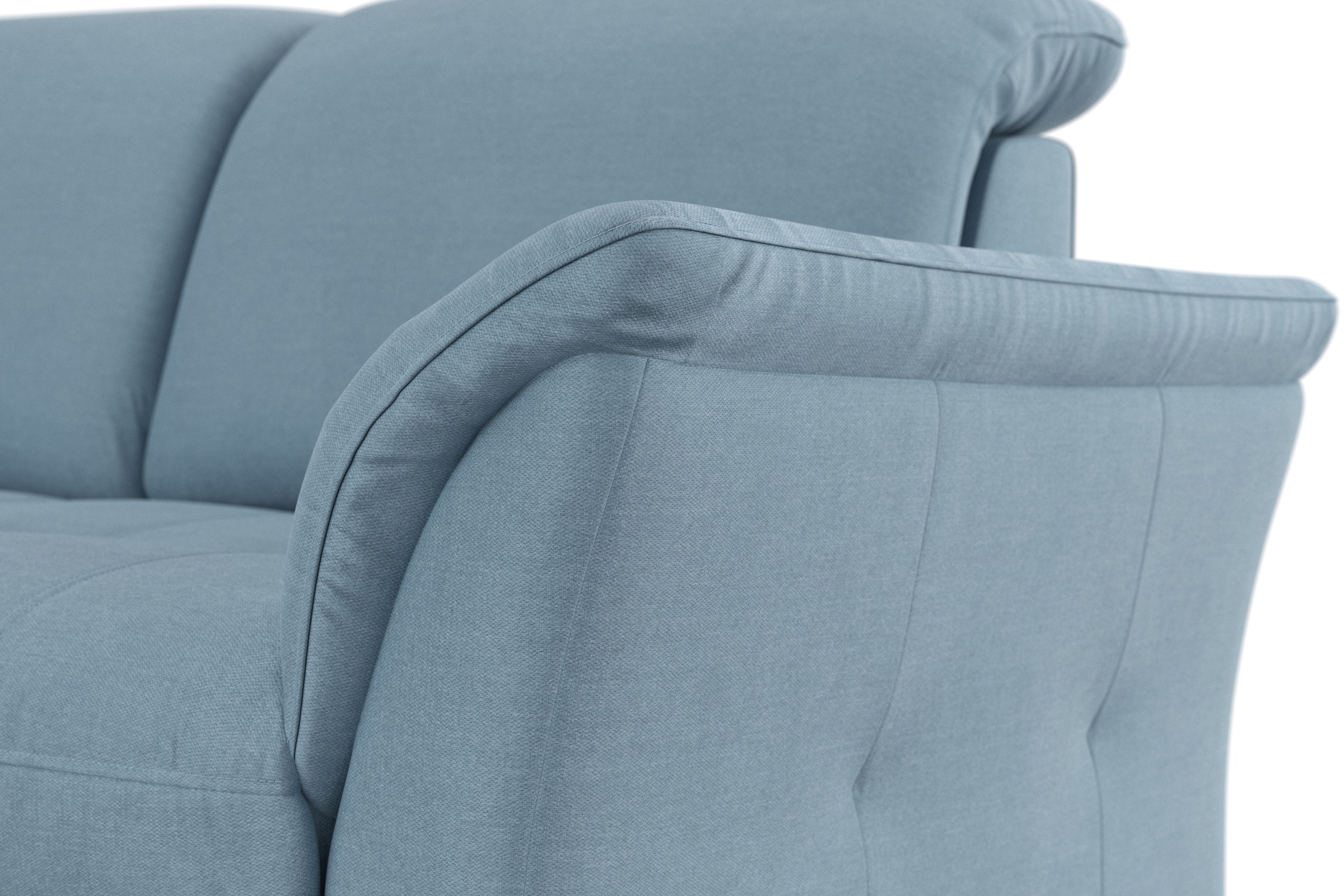 sit&more Ecksofa »Maggiore L-Form«, wahlweise mit Kopfteilverstellung, Bettfunktion und Bettkasten