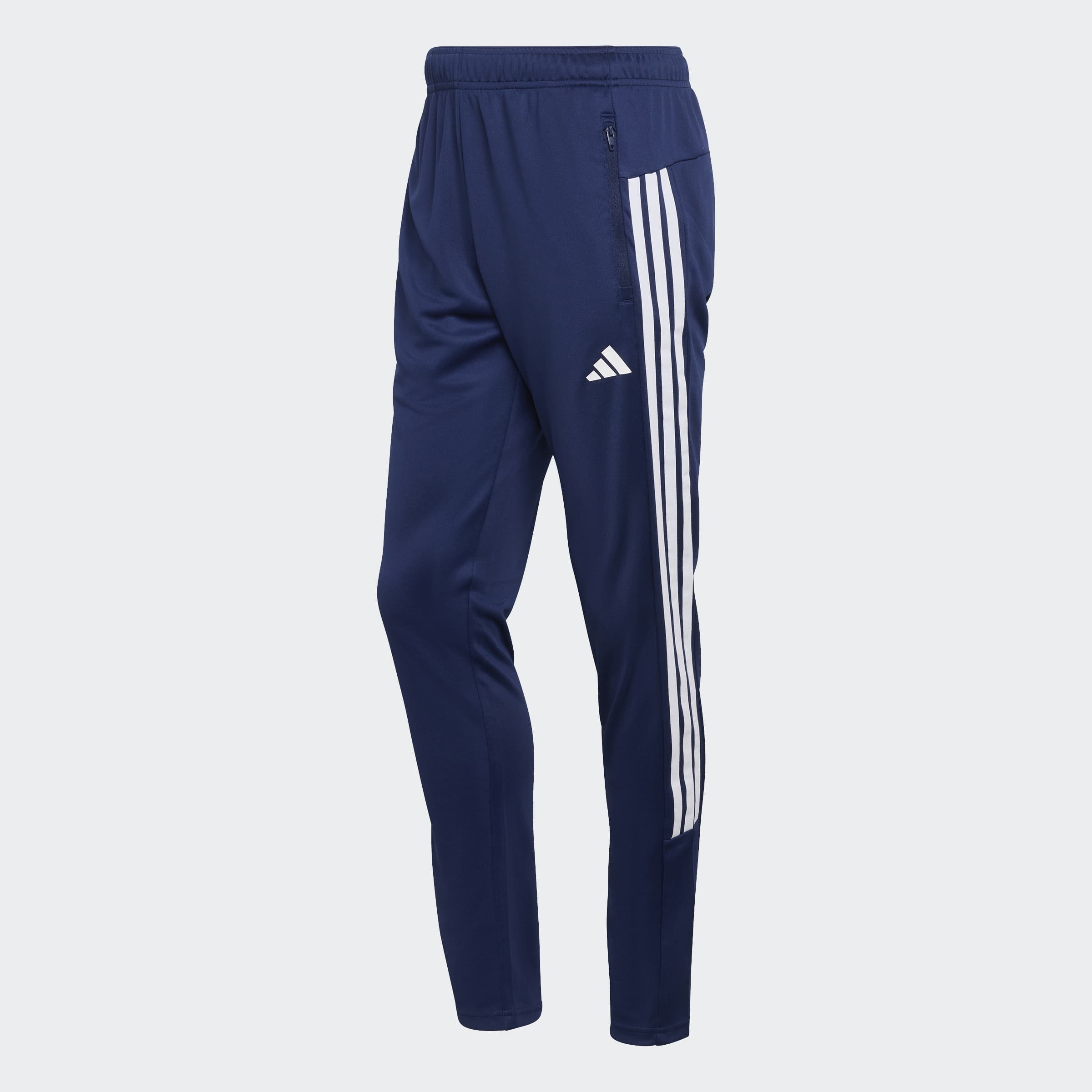 adidas Performance Pantalon de sport »WORKOUT ESSENTIALS ALL-SET 3-STREIFEN, GEWIRKTES MATERIAL«  pantalon d'entraînement, Climacool, coupe régulière