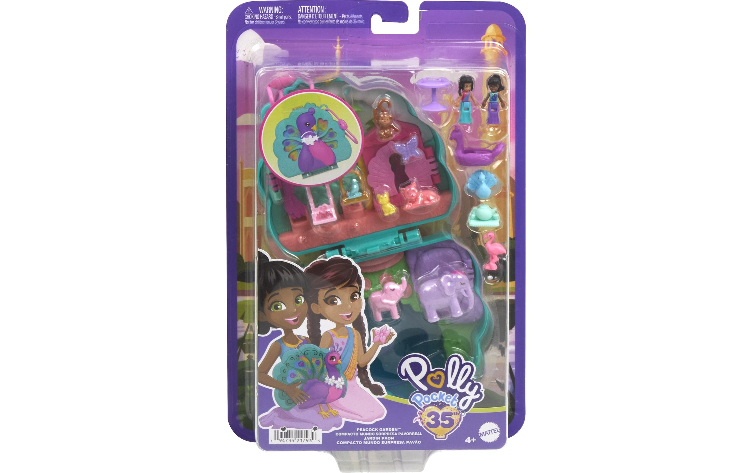 Polly Pocket Spielwelt »Indian Peacock«