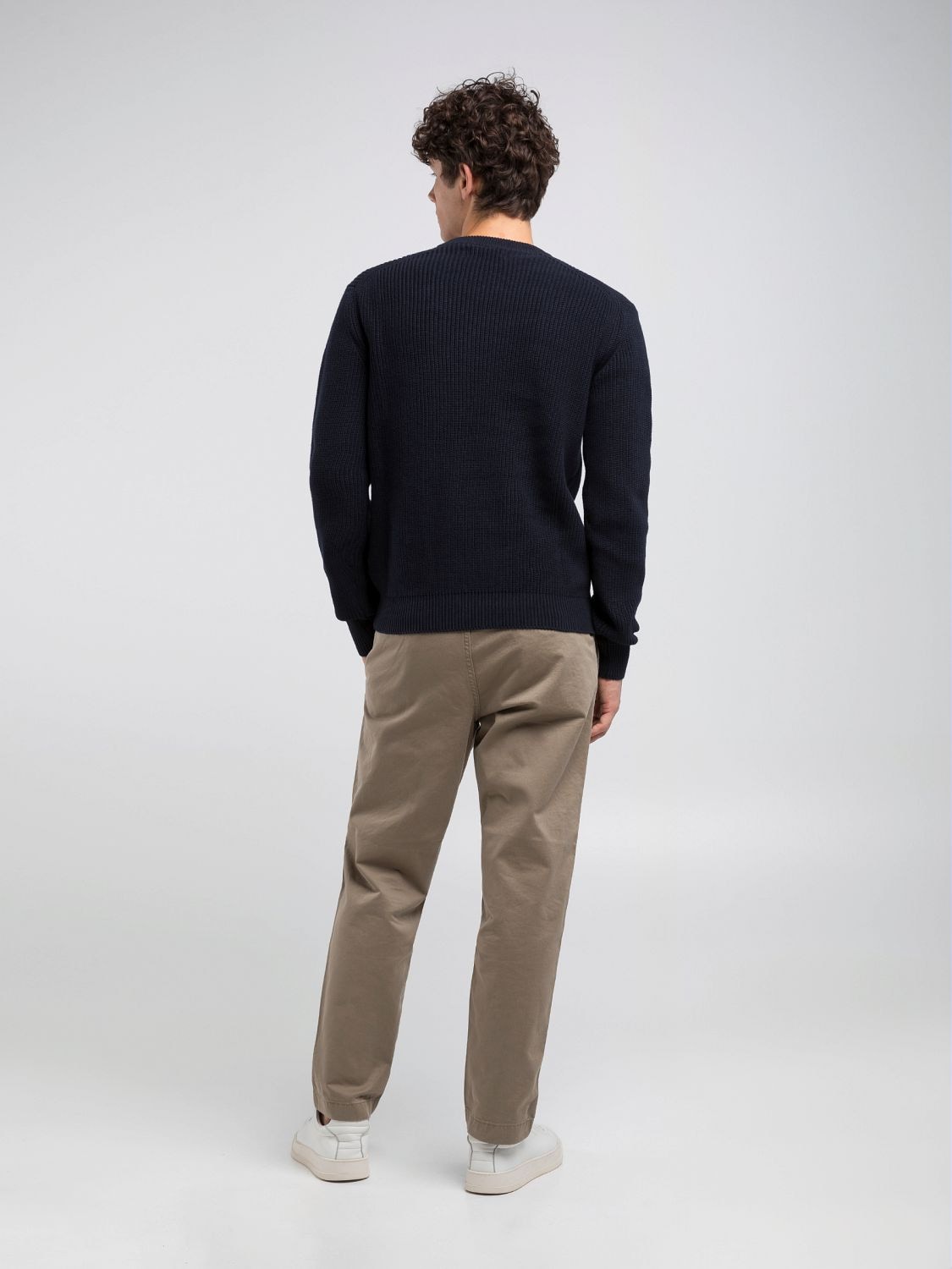 Replay Strickpullover mit Rundhals