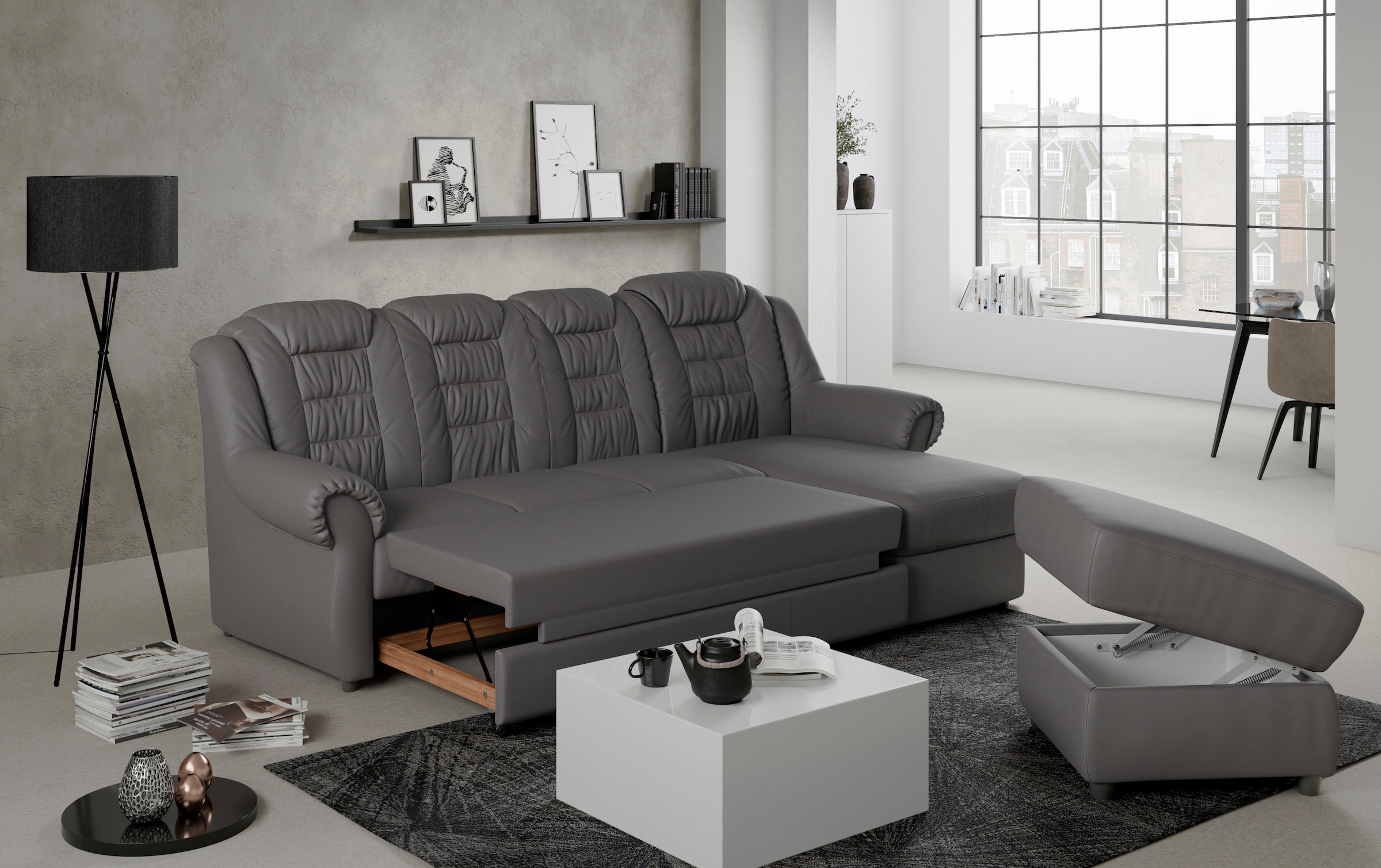 Home affaire Hocker »Boston« mit Stauraum