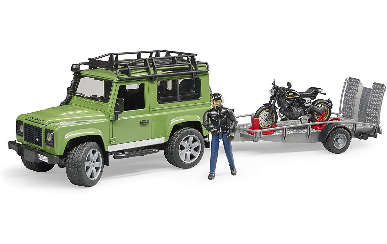 Bruder® Spielzeug-Motorrad »Fahrzeug Land Rover«
