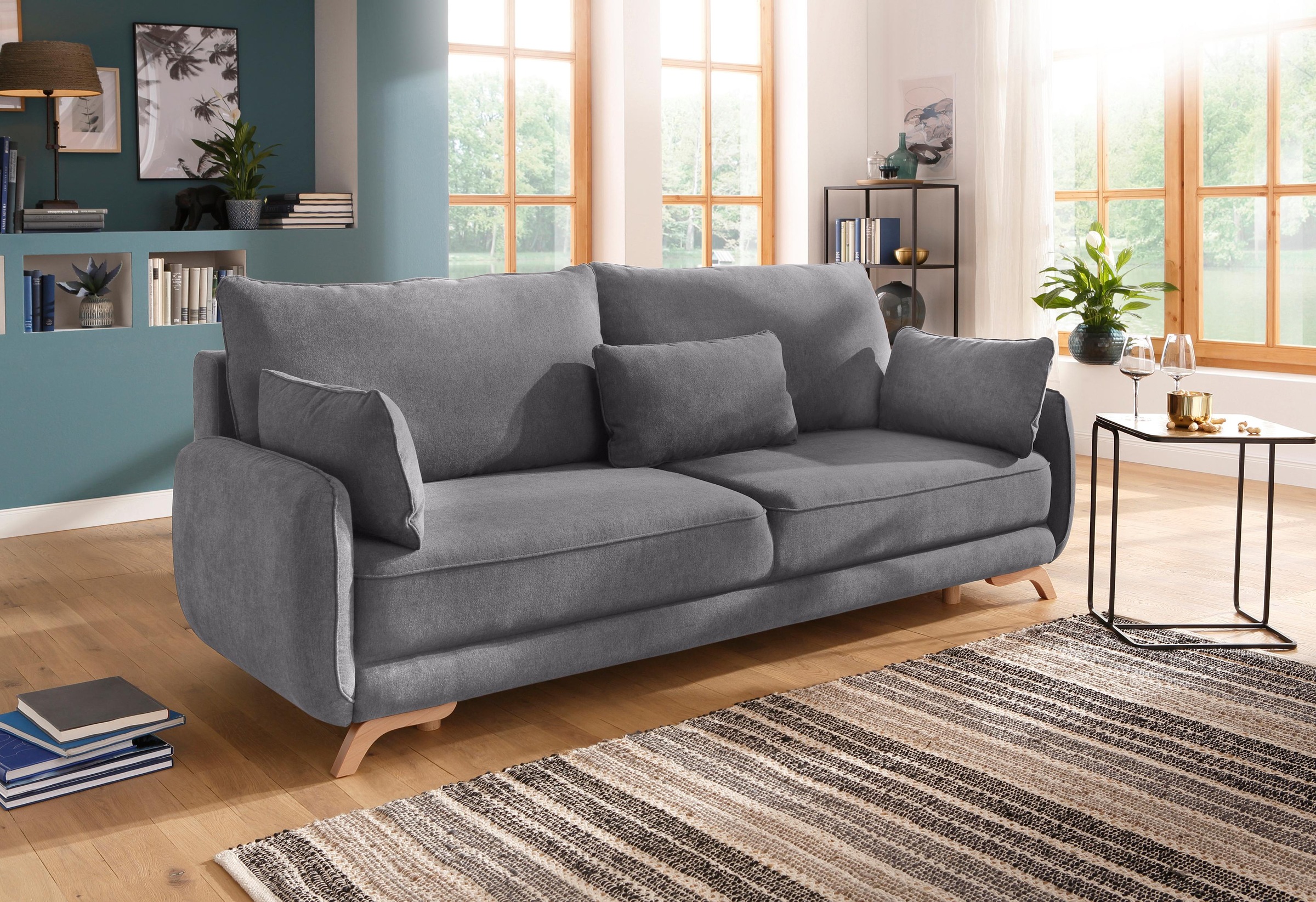 Image of Places of Style 3-Sitzer »Jaydem«, mit Wellenunterfederung bei Ackermann Versand Schweiz