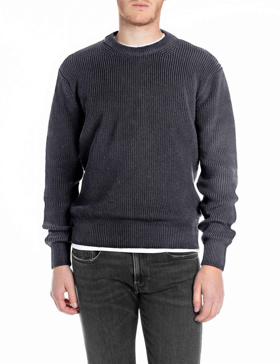 Image of Replay Strickpullover mit Rundhals