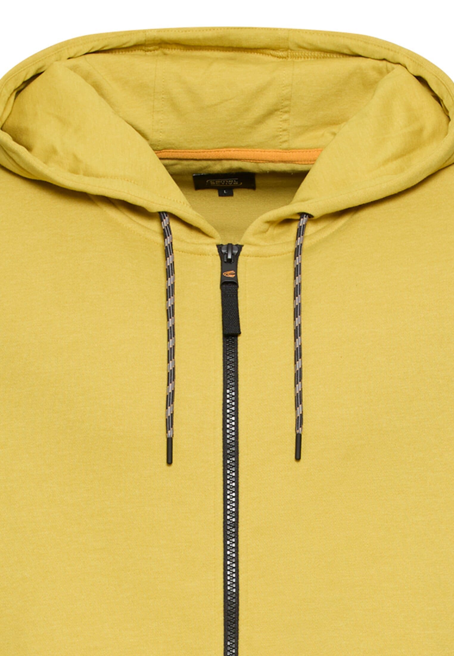 camel active Kapuzensweatshirt , Kapuzenjacke mit Reissverschluss
