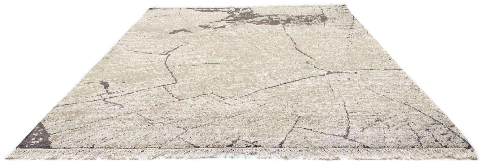 Image of morgenland Wollteppich »Designer Teppich handgeknüpft beige«, rechteckig, 8 mm Höhe, handgeknüpft bei Ackermann Versand Schweiz