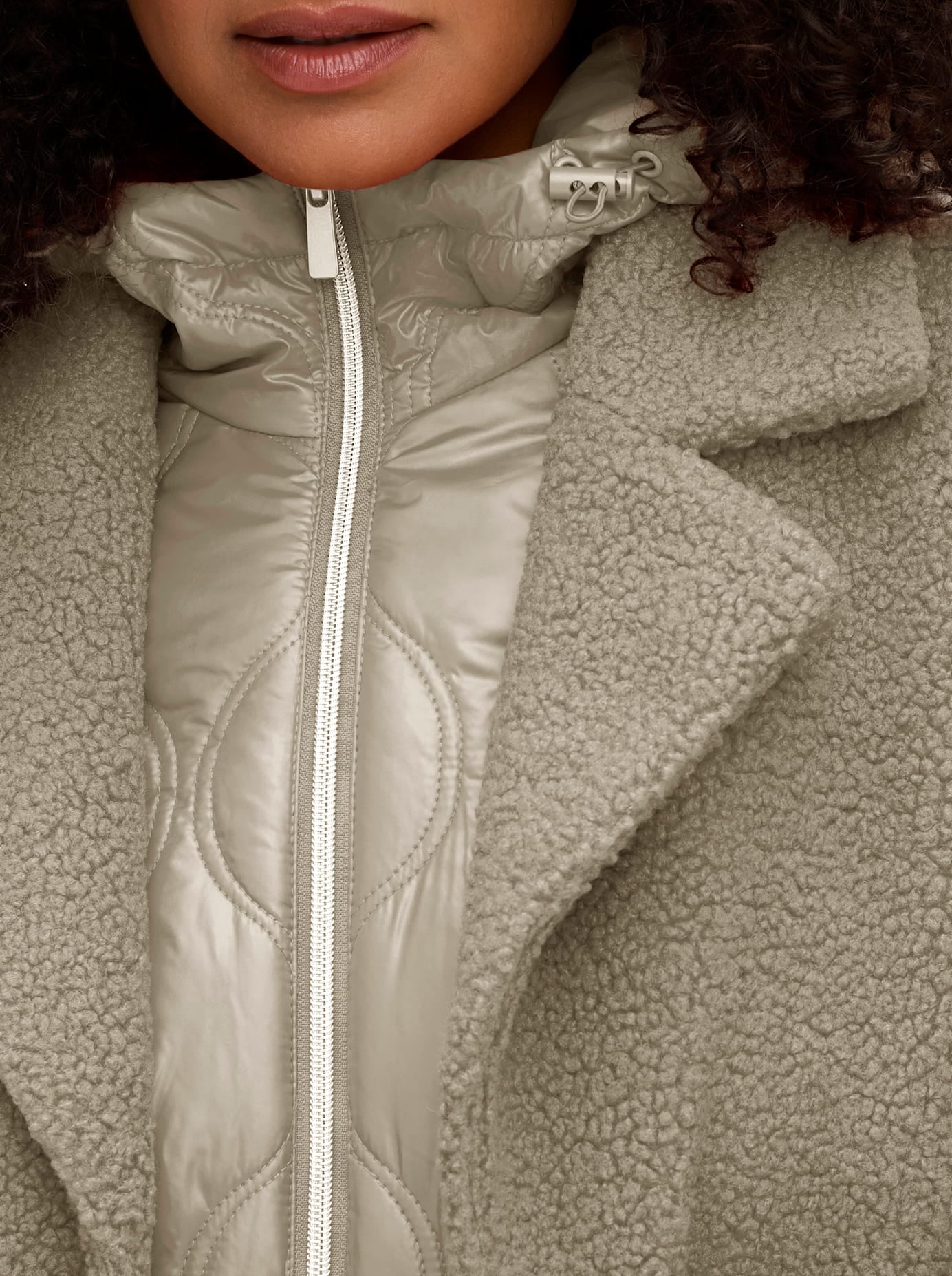 Sheego Manteau long