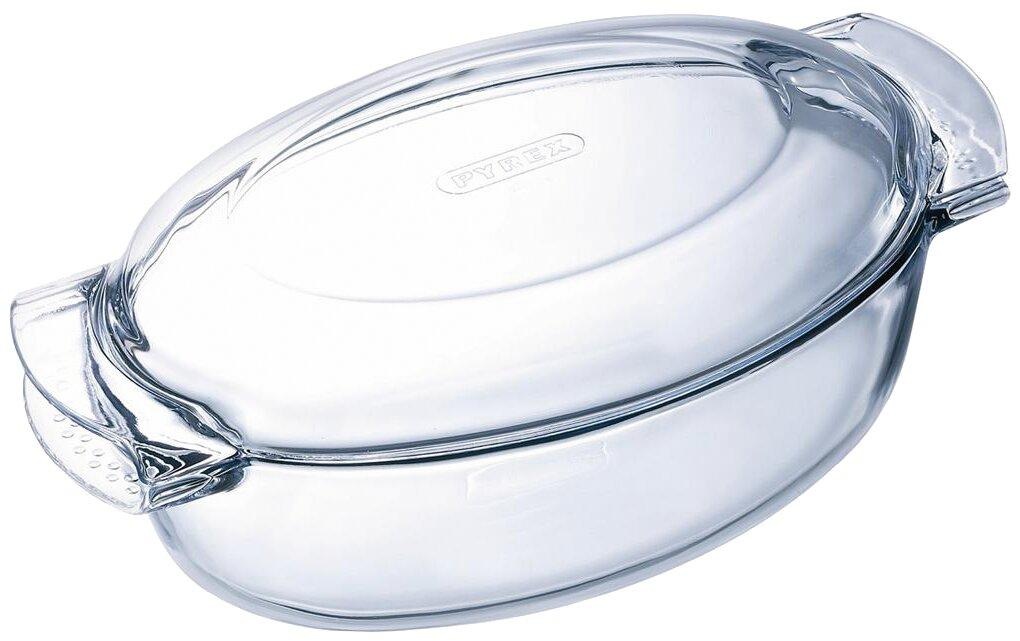 Image of PYREX Kochtopf "4,5 L, 38 x 23 x 15 cm" Glas