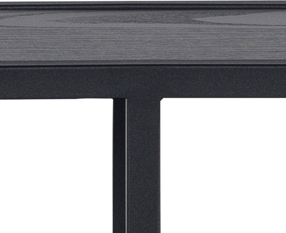 ACTONA GROUP Wandregal Metallgestell, 2 Einlegeböden, Achteckform und asymmetrischen Details